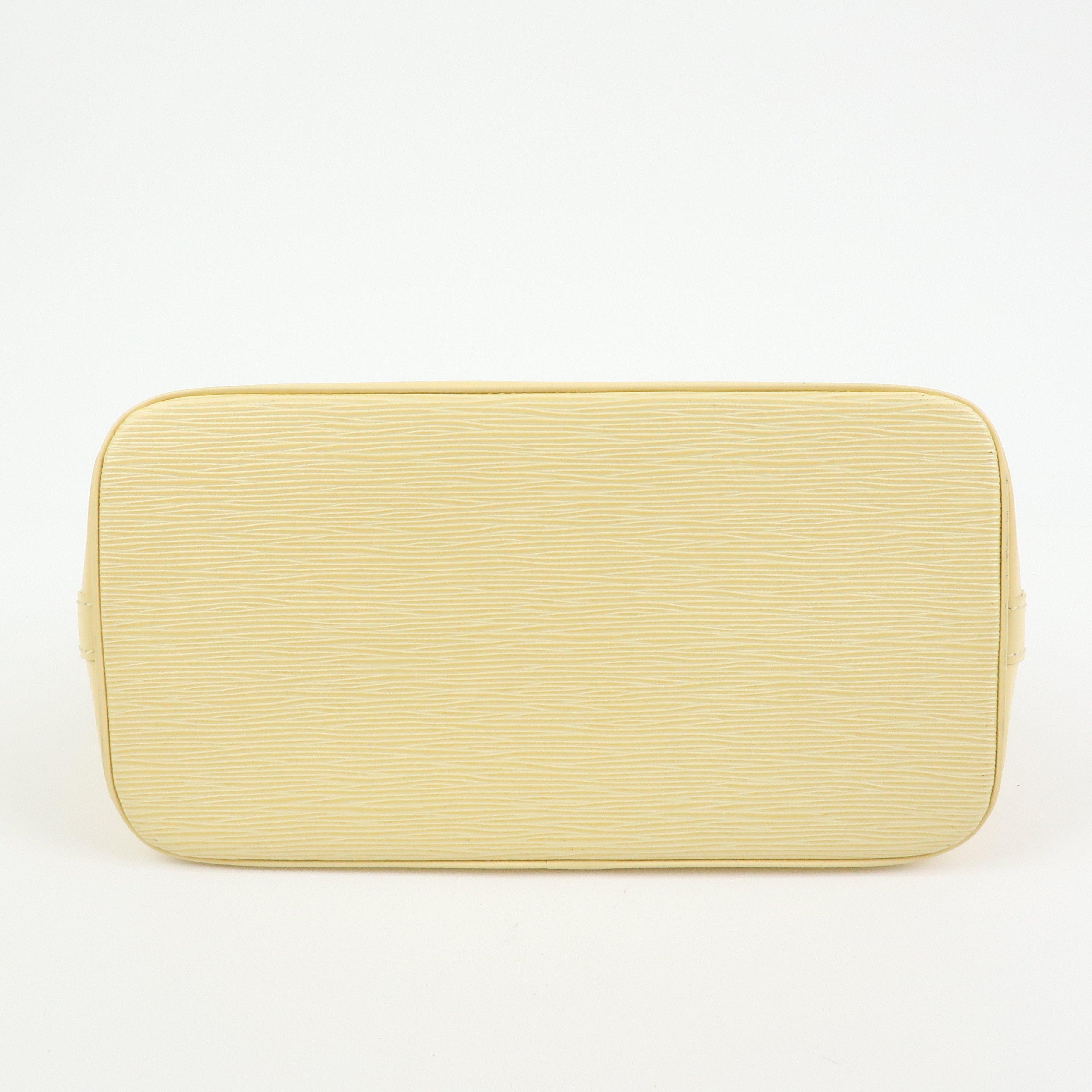 Louis Vuitton Alma Epi Leather Hand Bag Vanilla M5214A