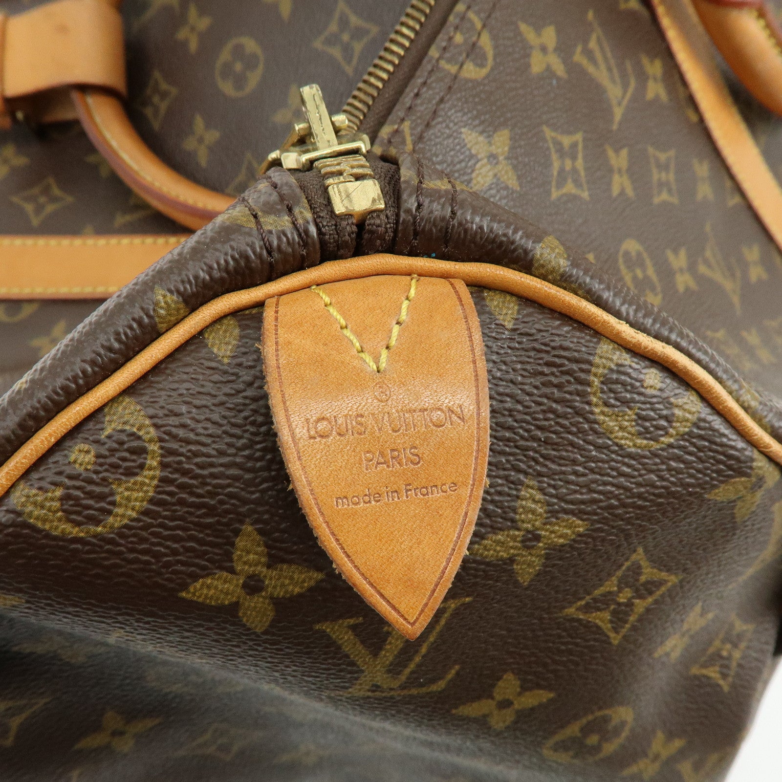 Louis Vuitton Monogram Keep All 50 Boston Bag Brown M41426