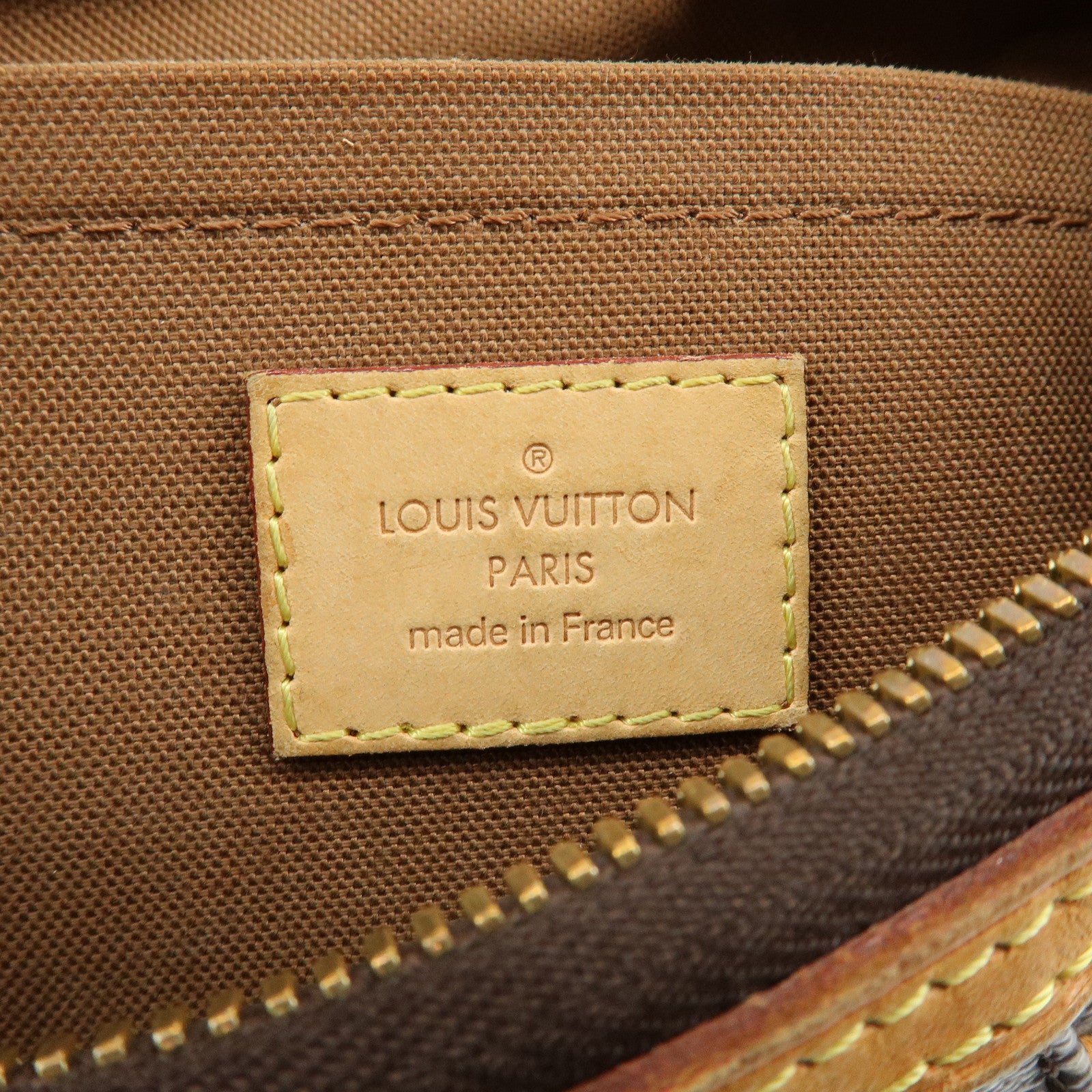 Louis Vuitton Monogram Thames PM Shoulder Bag Hand Bag Brown M56384