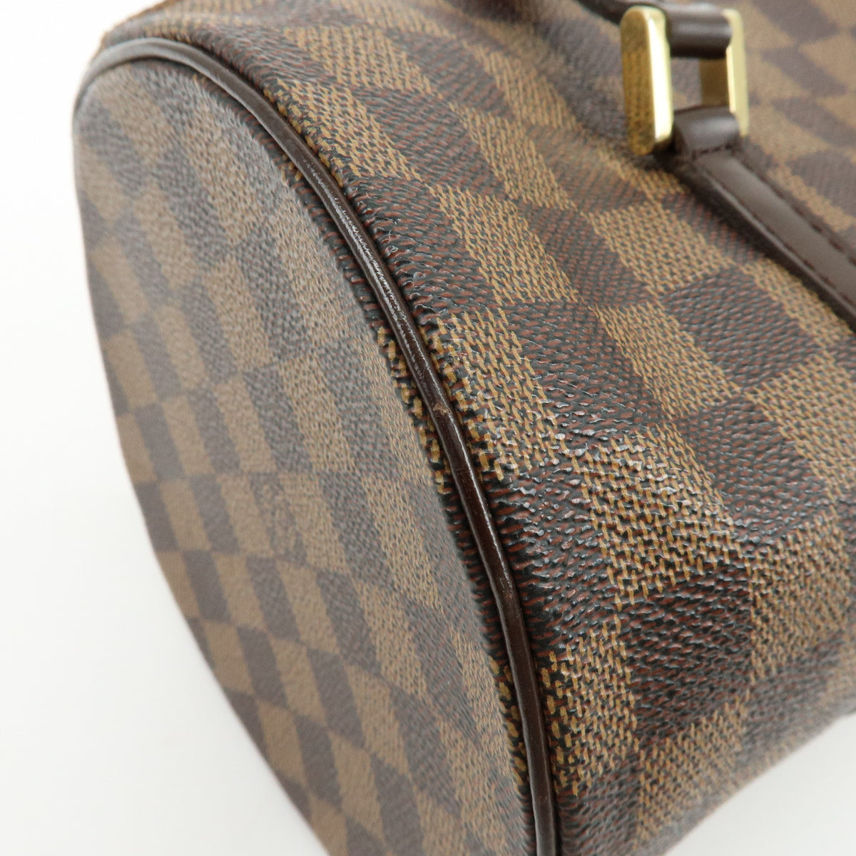 Louis Vuitton Damier Ebene Papillon 30 Hand Bag Brown N51303