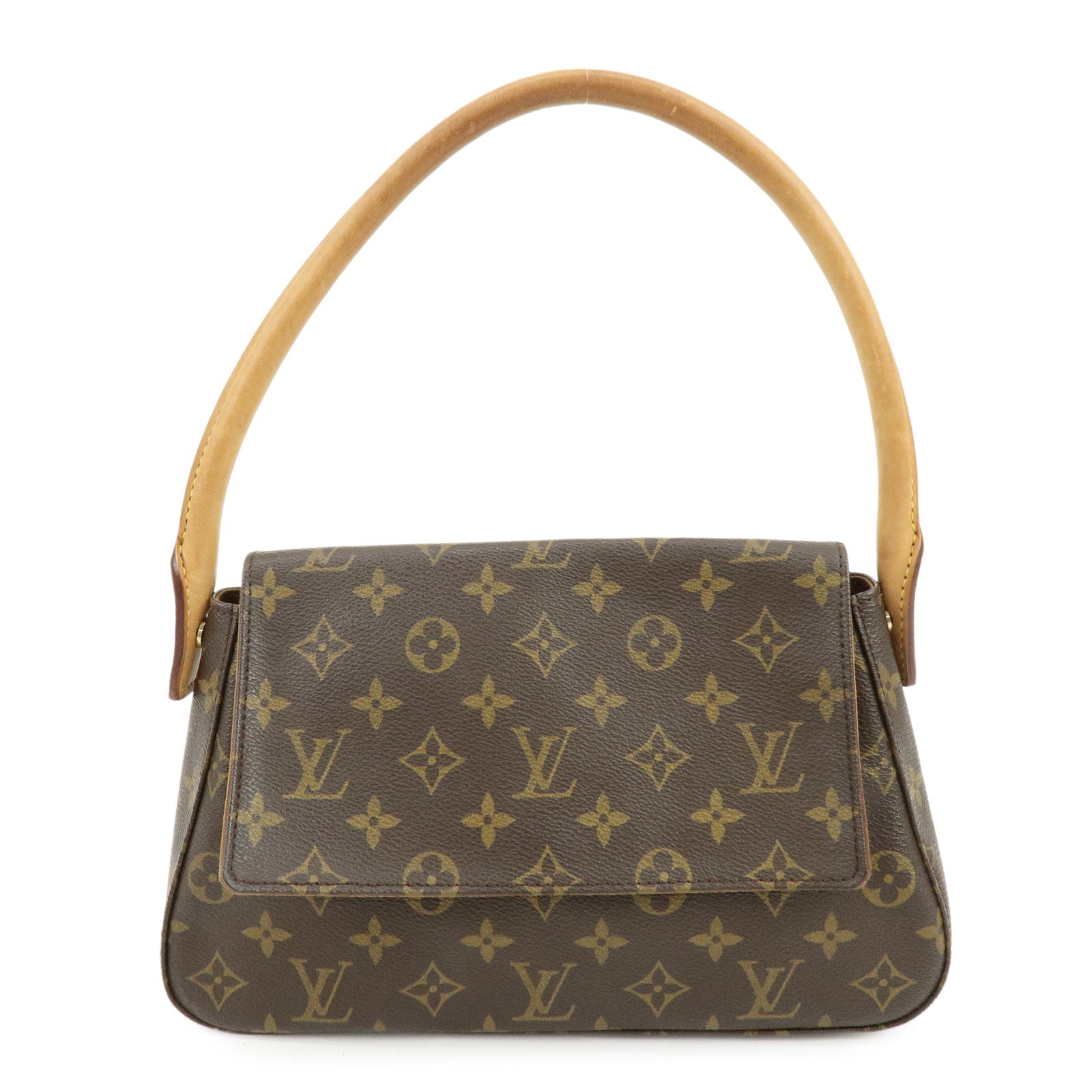 Louis Vuitton Monogram Mini Looping Shoulder Bag Brown M51147