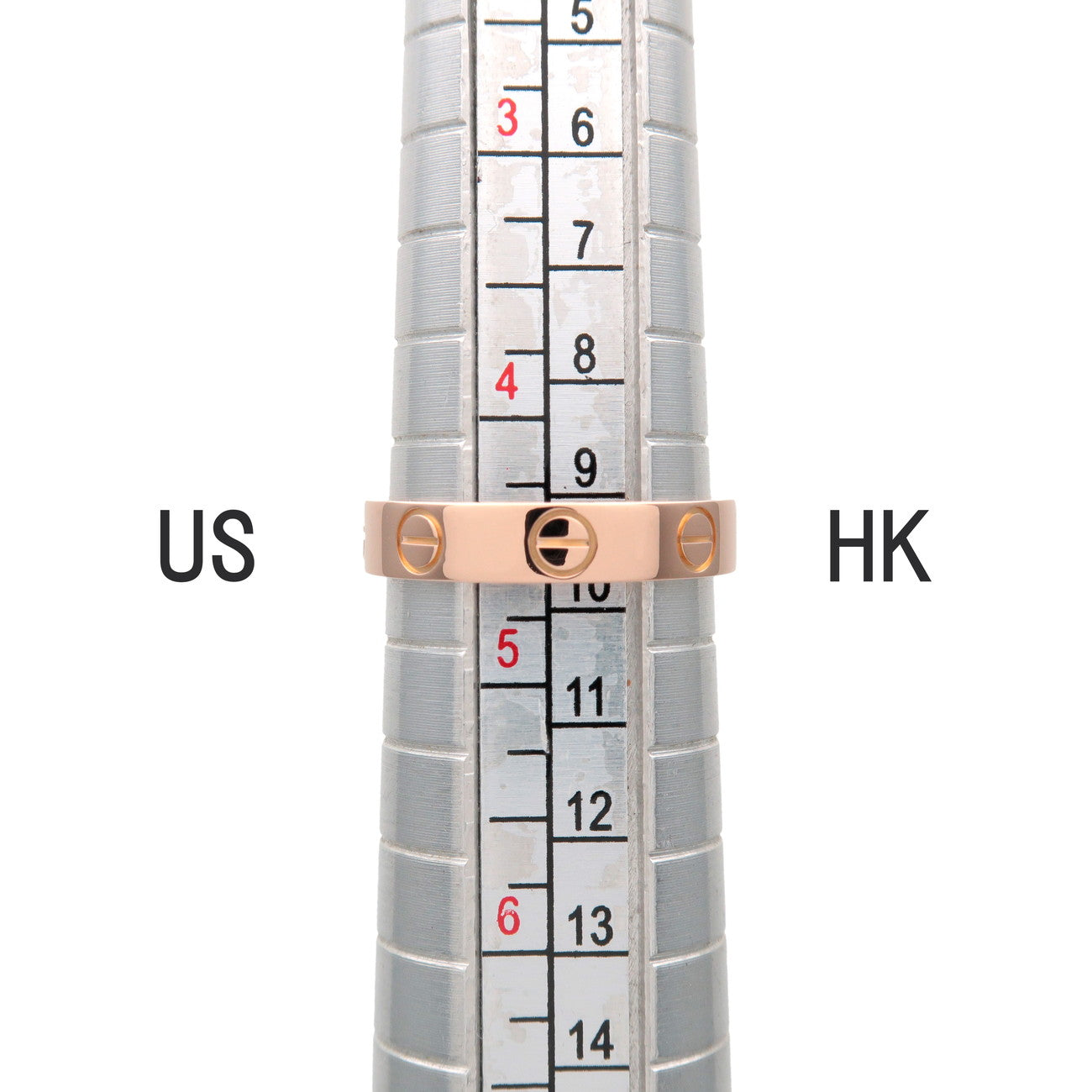 Cartier Mini Love Ring K18 750PG Rose Gold #48 US4.5 EU48 HK9.5