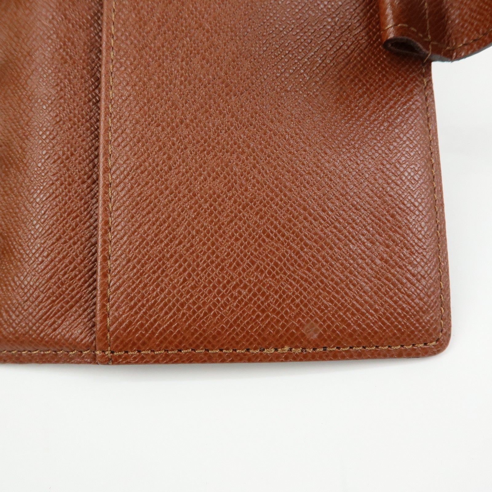 Louis Vuitton Monogram Agenda PM Planner Cover Brown R20005