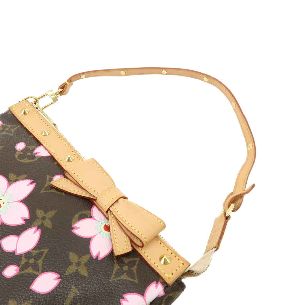 Louis Vuitton Monogram Cherry Blossom Pochette Accessoires Pouch M92006
