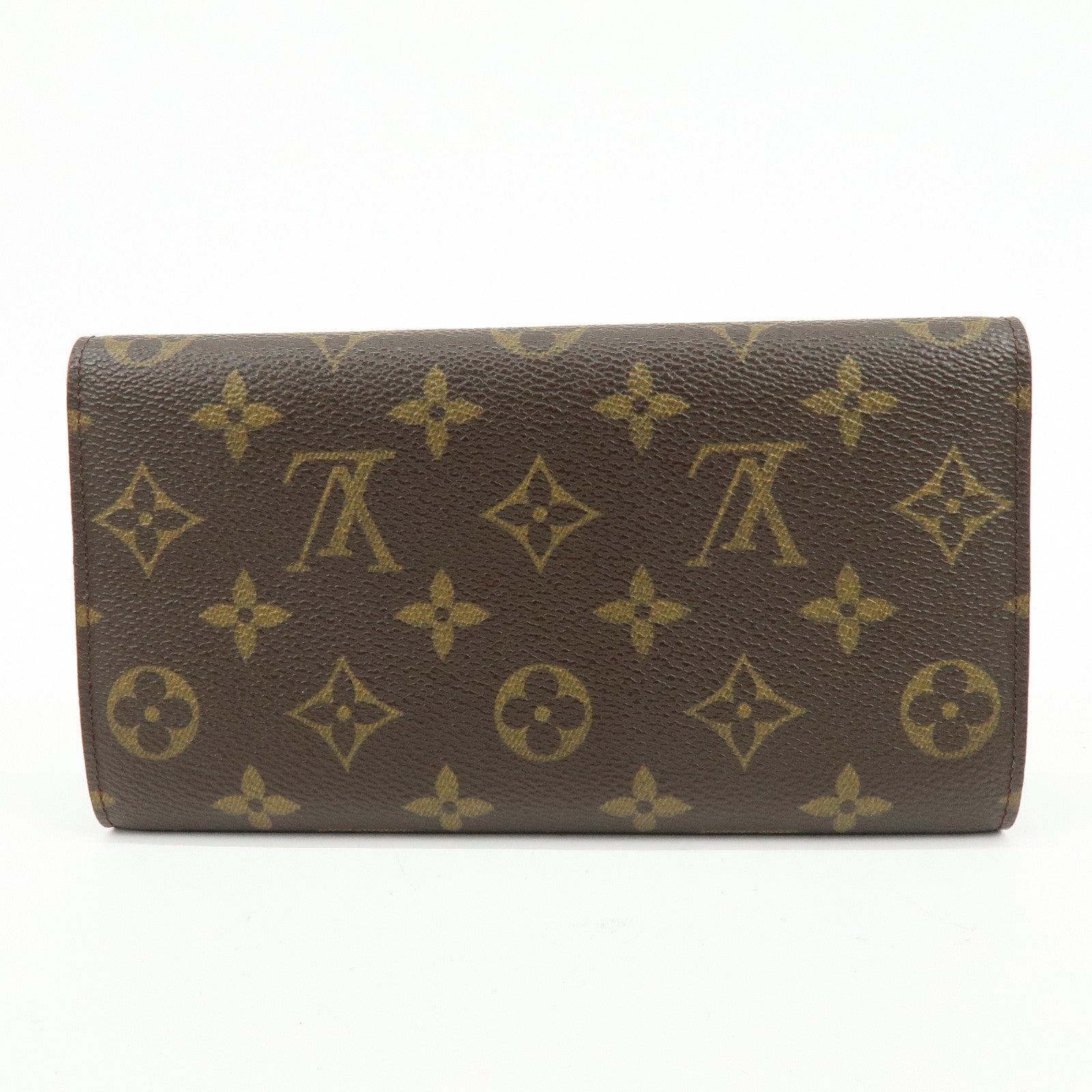 Louis Vuitton Monogram Porte Tresor International Wallet Brown M61215