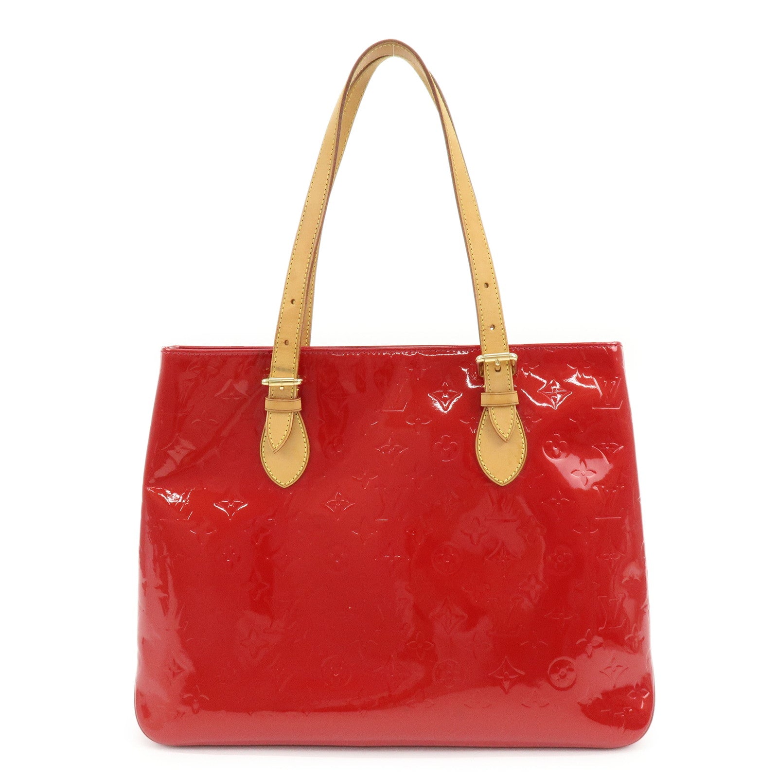 Louis Vuitton Monogram Vernis Brentwood Tote Bag Hand Bag M91989