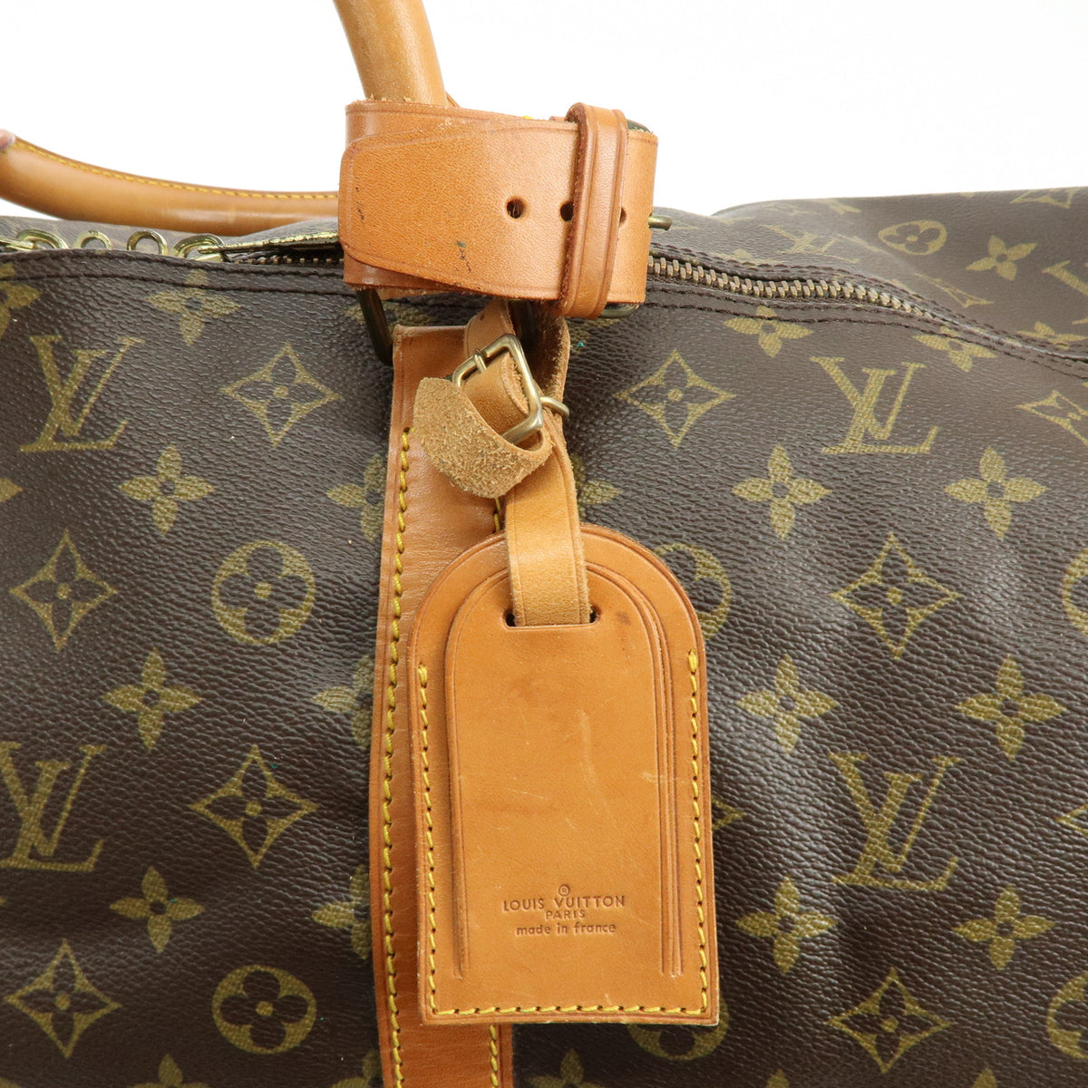 Louis Vuitton Monogram Keep All Bandouliere 60 Boston Bag M41412