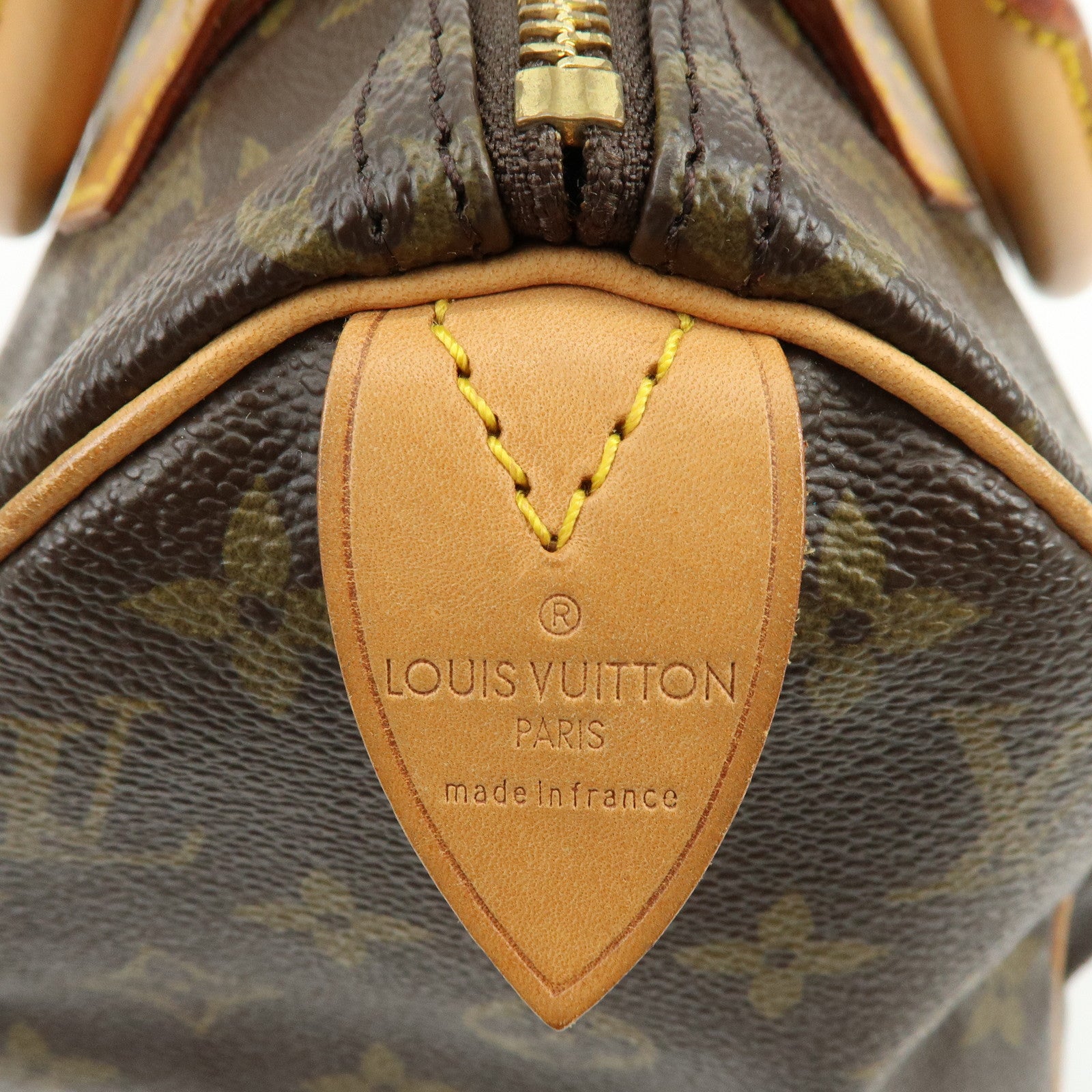 Louis Vuitton Monogram Speedy 25 Boston Bag Hand Bag Brown M41528