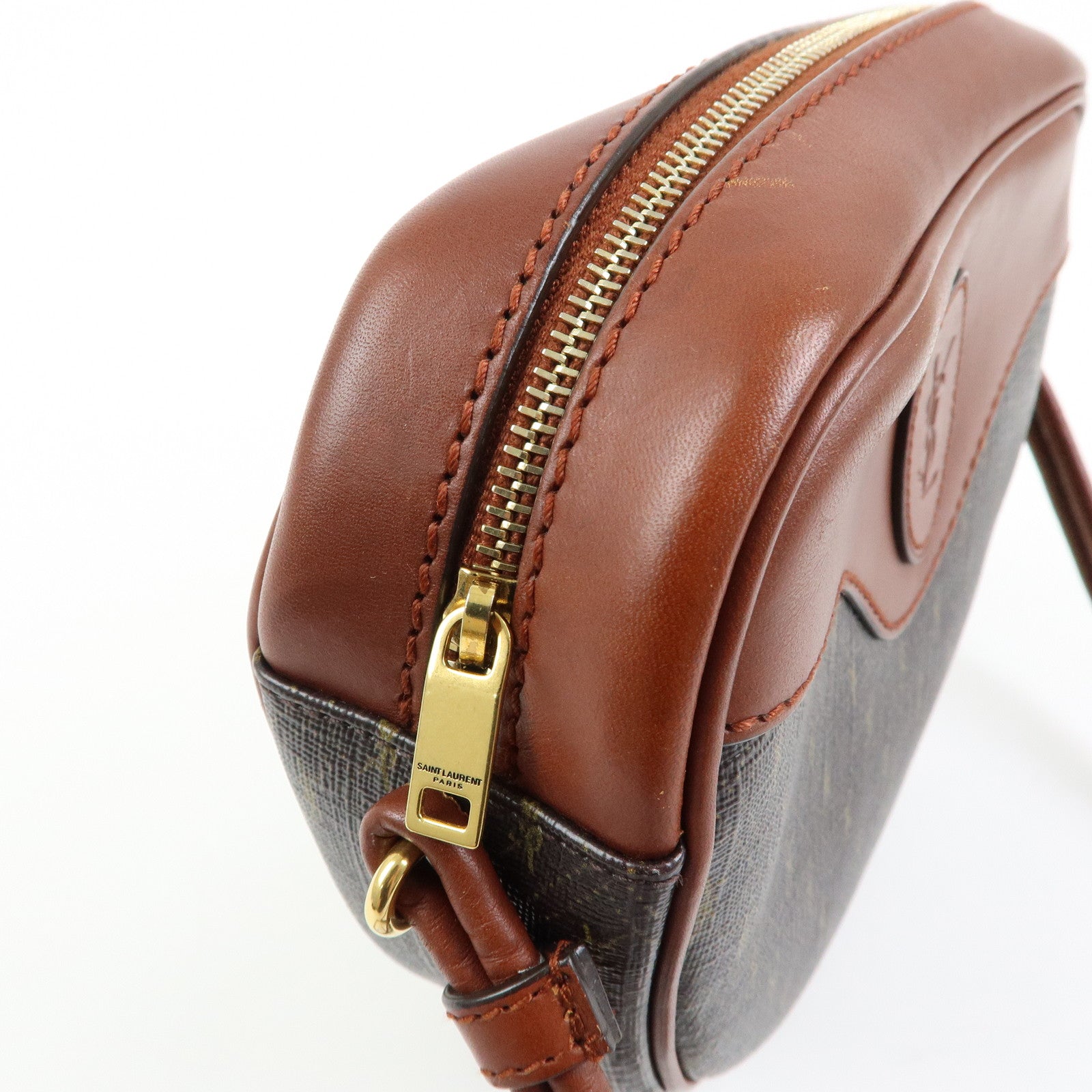 SAINT LAURENT PARIS Le Monogram PVC Cool Bag Shoulder Bag 675260