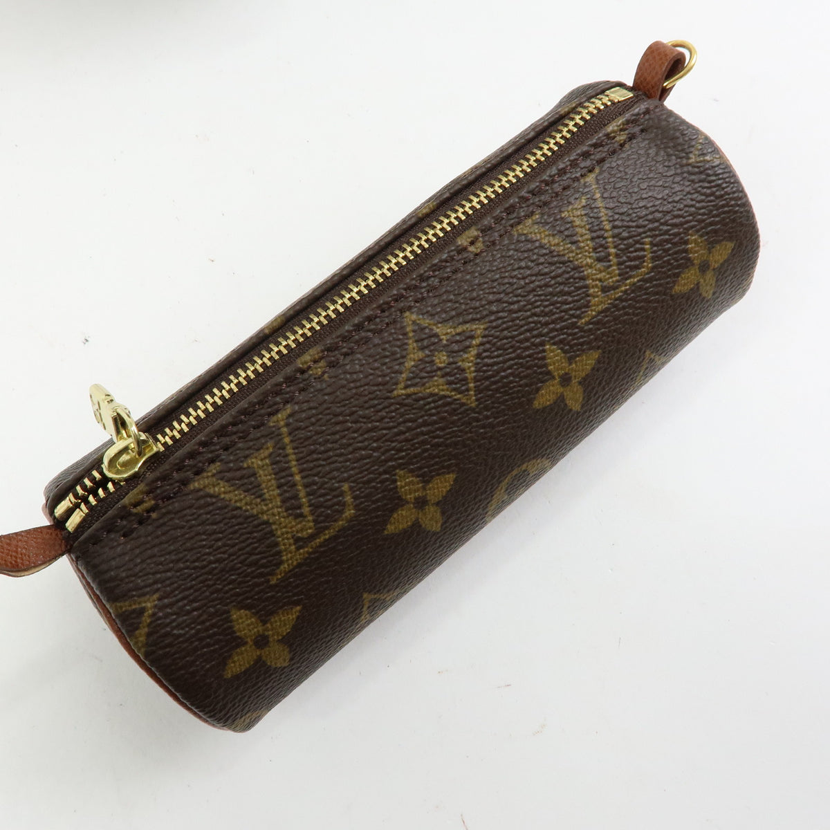 Louis Vuitton Monogram Papillon 30 Hand Bag Brown M51365