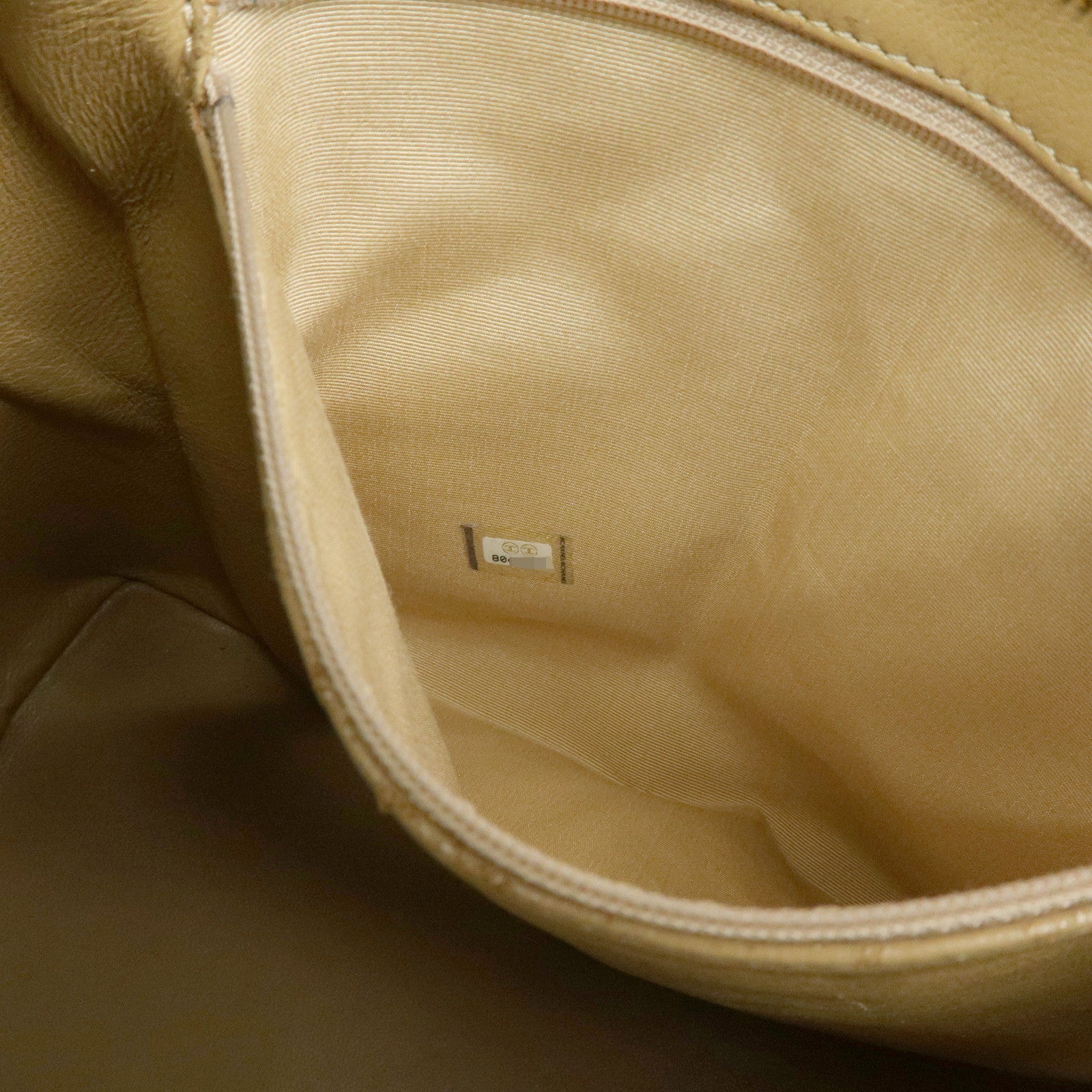CHANEL Matelasse COCO Mark Medallion Caviar Skin Tote Bag A01804