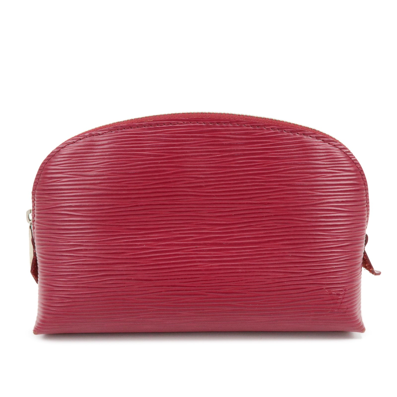 Louis Vuitton Epi Pochette Cosmetic Pouch Fuchsia Pink M40641