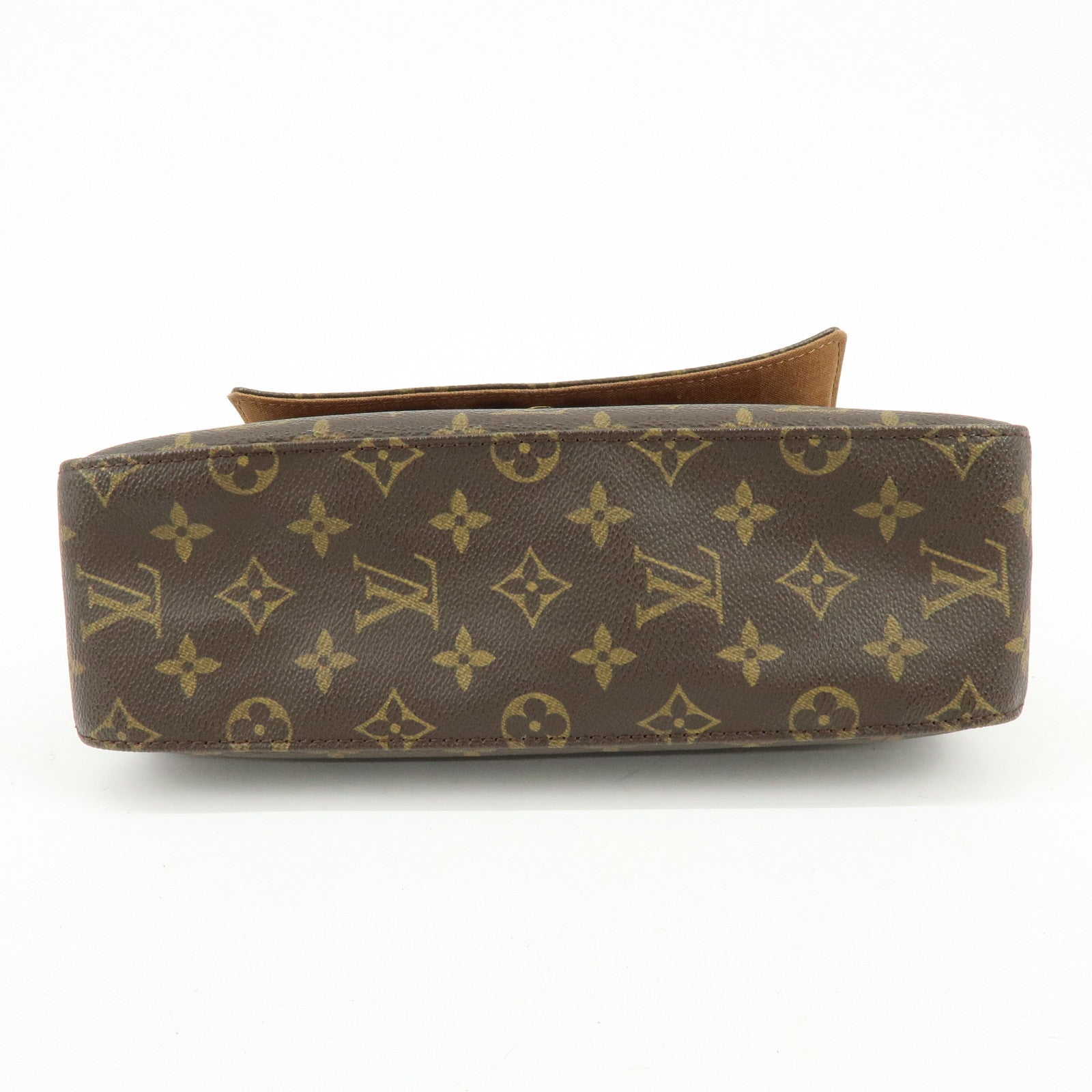 Louis Vuitton Monogram Mini Looping Shoulder Bag Brown M51147