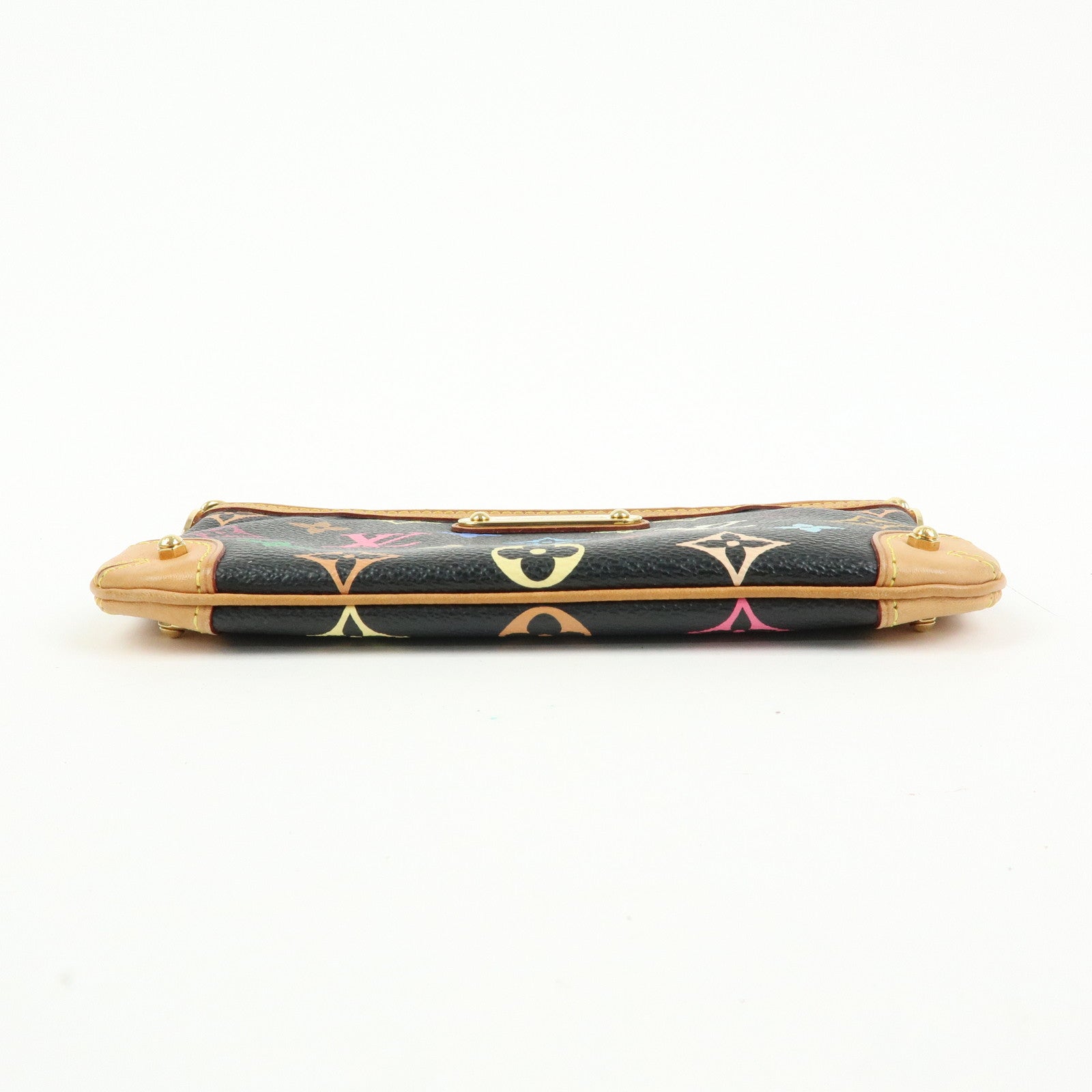 Louis Vuitton Monogram Multicolor Pochette Milla MM Pouch Noir M60097