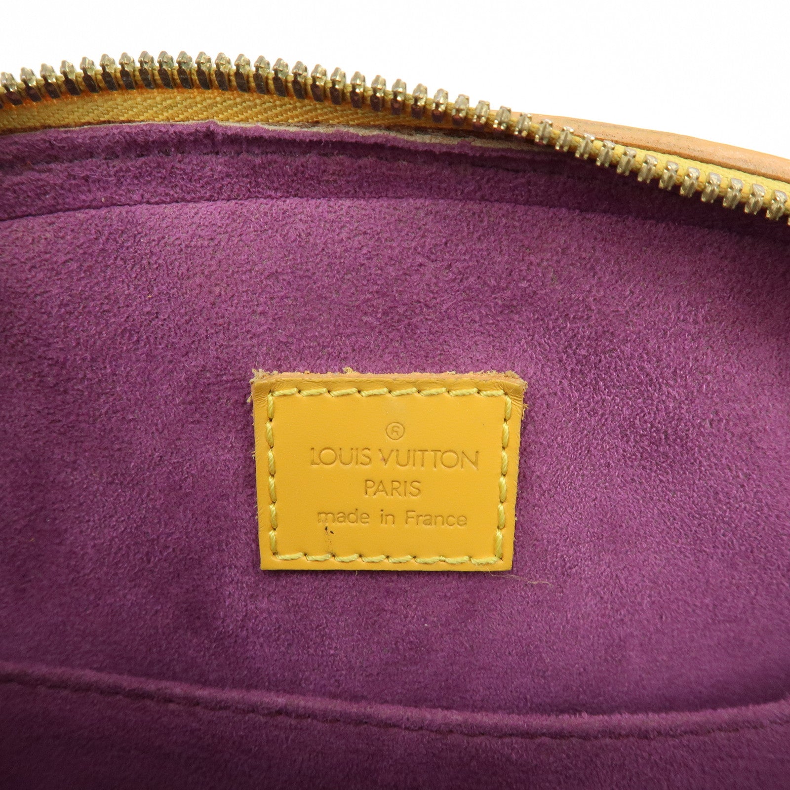 Louis Vuitton Epi Jasmine Hand Boston Bag Tassilli Yellow M52089