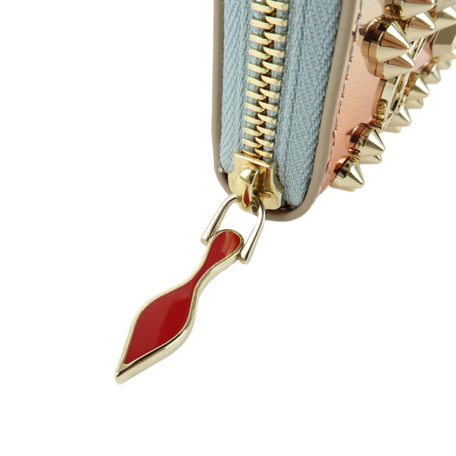 Christian Louboutin Panettone Patent Leather Coin Case Coin Purse