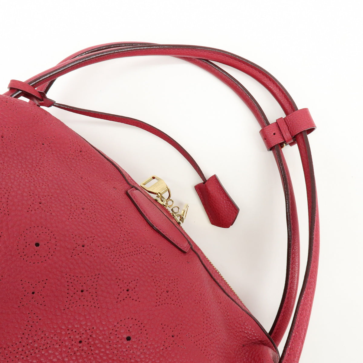 Louis Vuitton Monogram Mahina Galatea PM Shoulder Bag Grenat M93813
