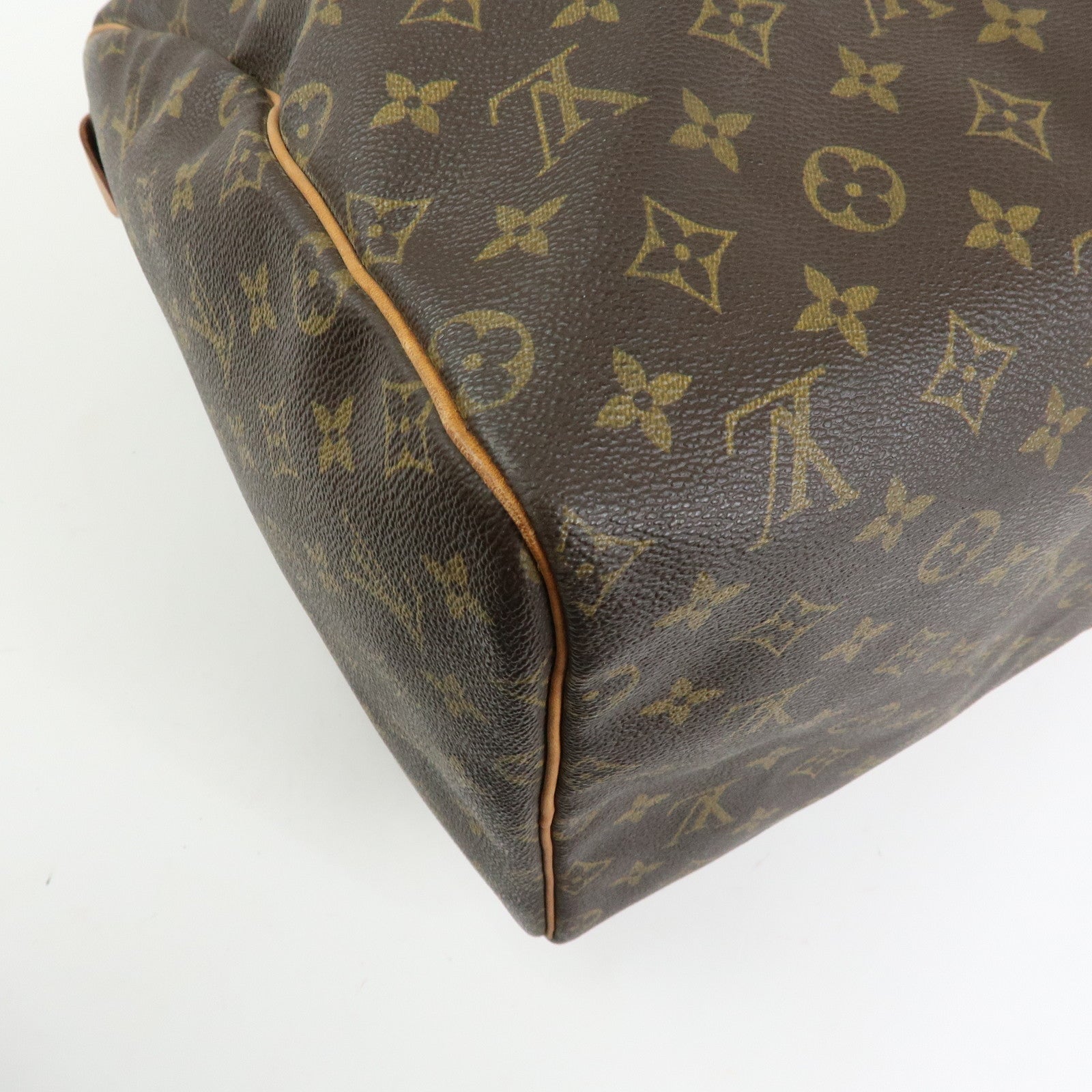 Louis Vuitton Monogram Keep All 55 Boston Bag Brown M41424