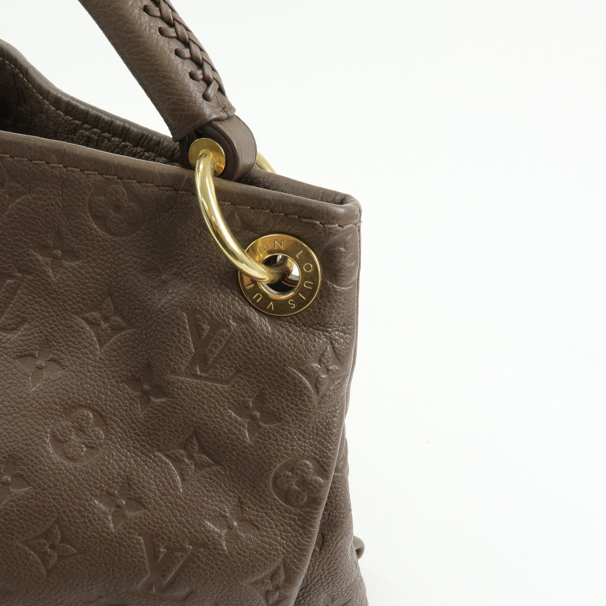 Louis Vuitton Monogram Empreinte Artsy MM Hand Bag Terre M94171