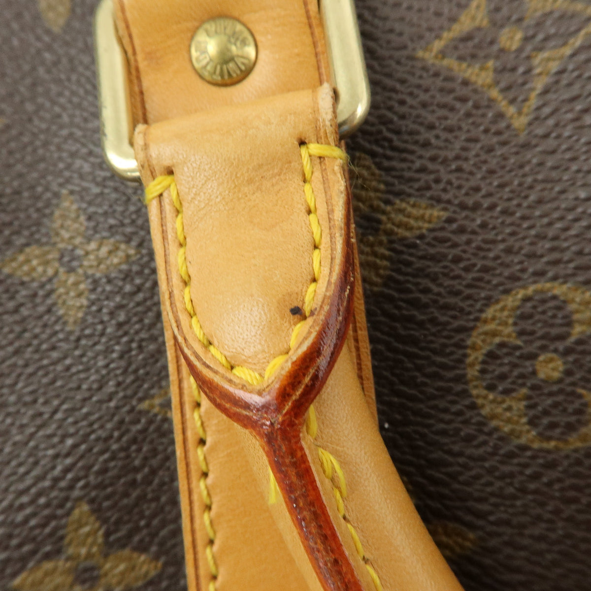 Louis Vuitton Monogram Keep All 60 Boston Bag Brown M41422