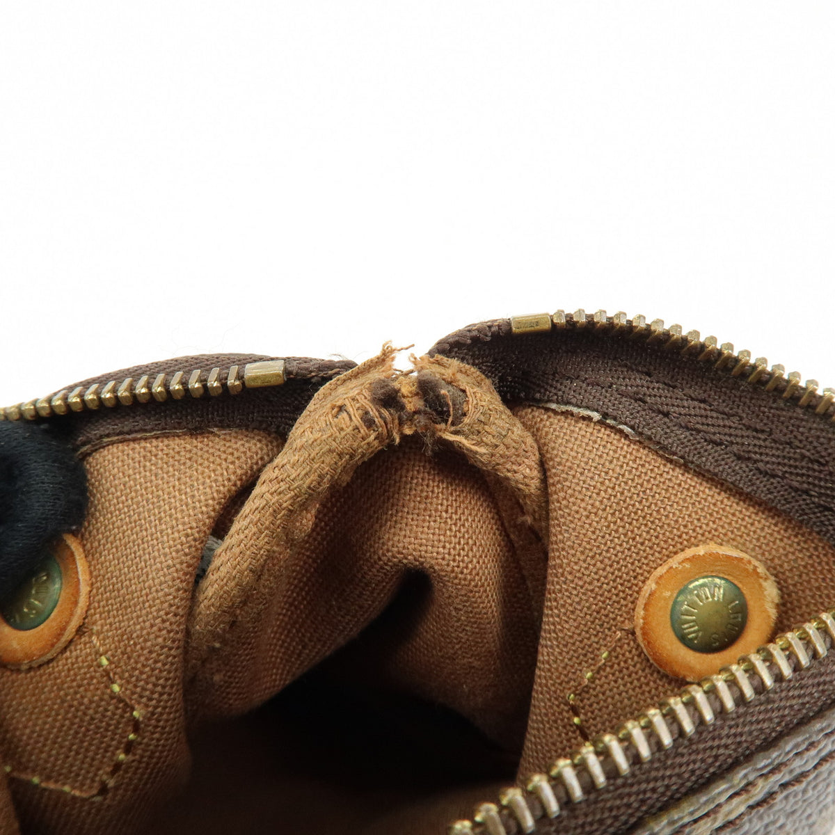 Louis Vuitton Monogram Mini Speedy Hand Bag Brown M41534 J75011 Lot