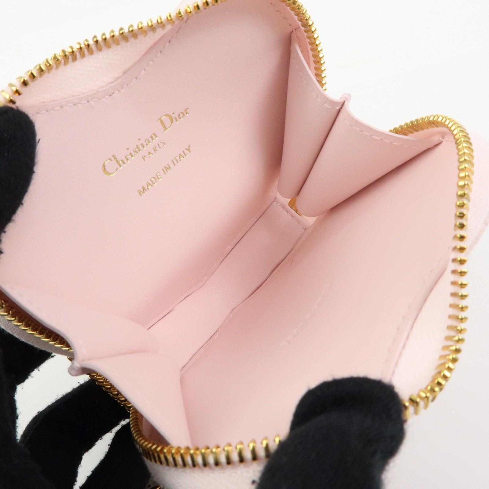 Christian Dior Cannage Dioramour Dior Caro Leather Chain Shoulder Bag
