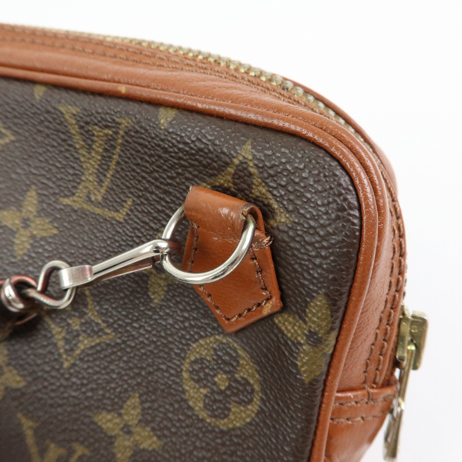 Louis Vuitton Monogram Pochette Marly Bandouliere Bag Brown M51828