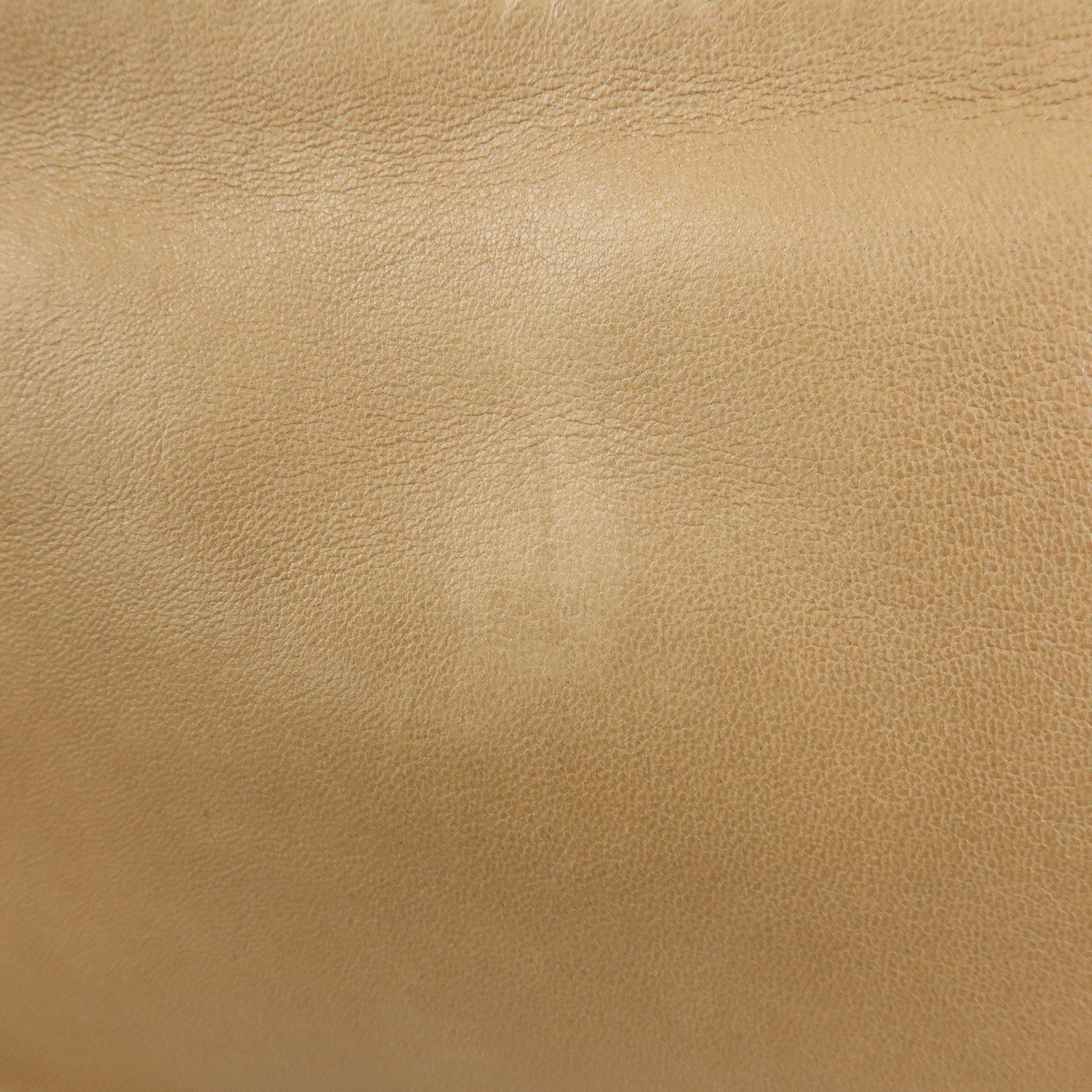 CHANEL LAX Accordion Lamb Skin Chain Shoulder Bag Hand Bag Beige