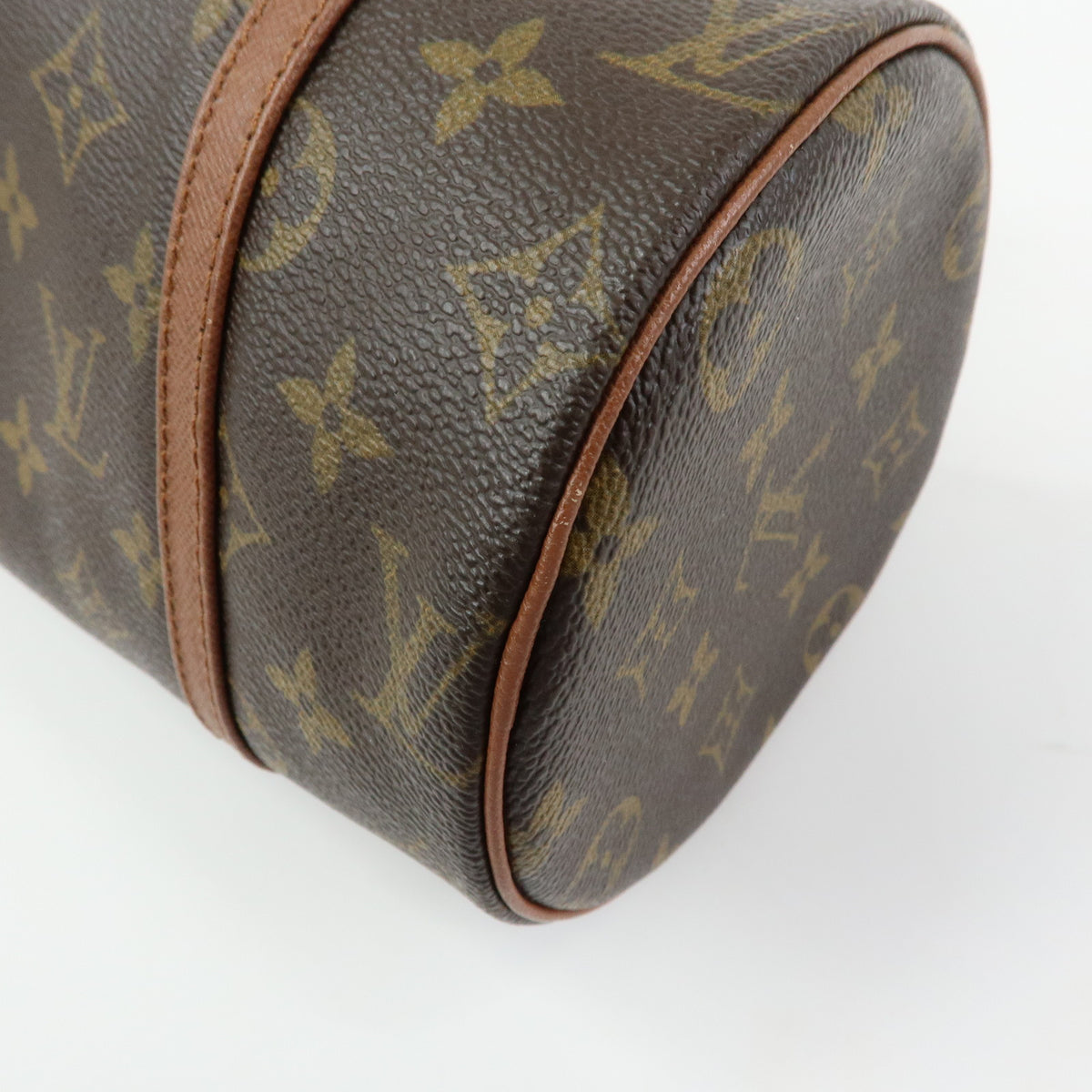 Louis Vuitton Monogram Papillon 26 Hand Bag Brown M51366