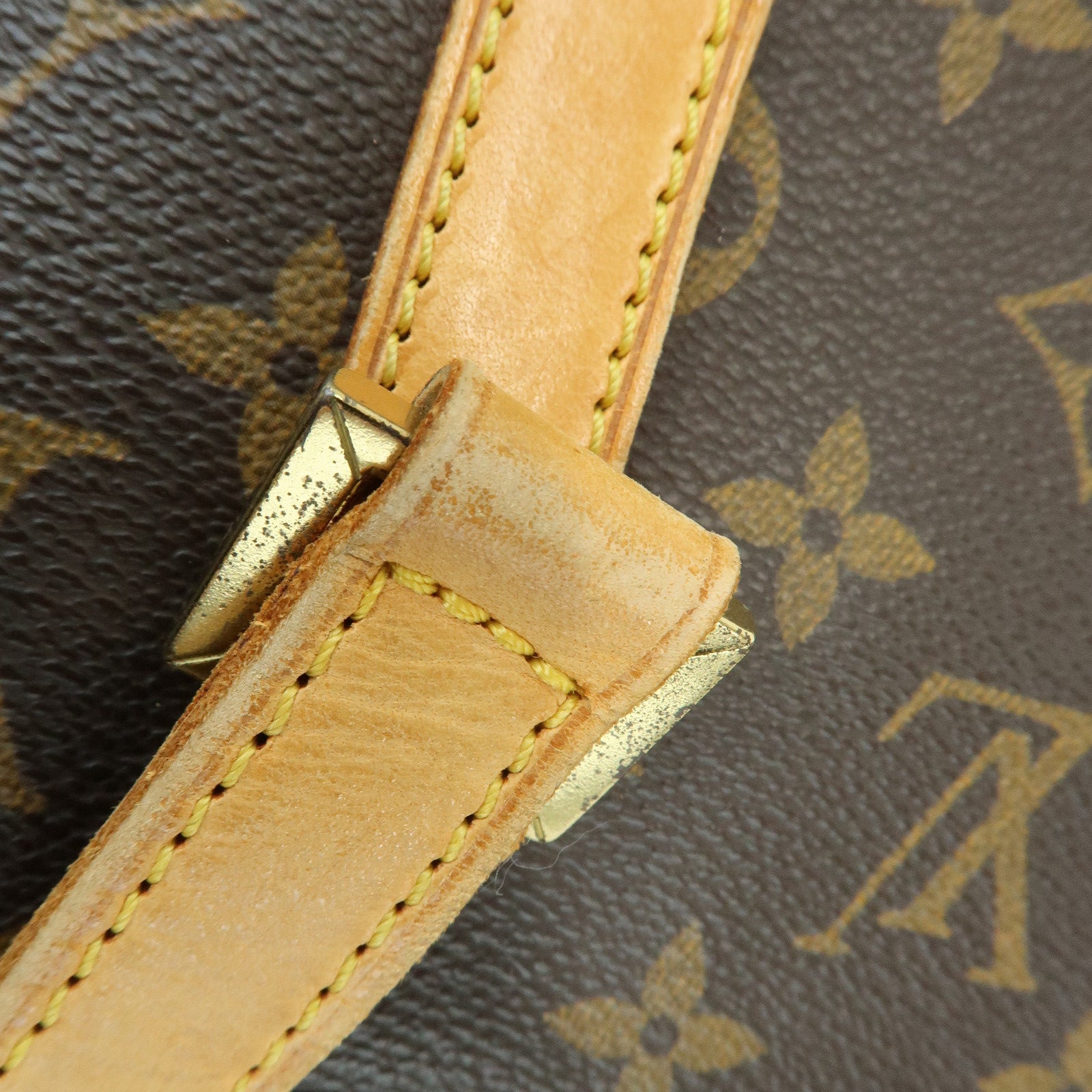 Louis Vuitton Monogram Luco Tote Bag Shoulder Bag Brown M51155