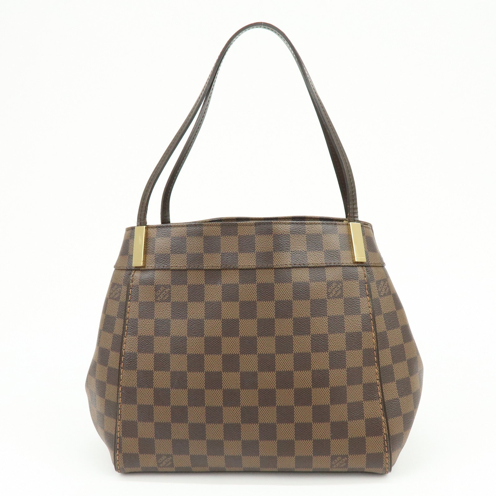Louis Vuitton Damier Ebene Marylebone PM Shoulder Bag Brown N41215