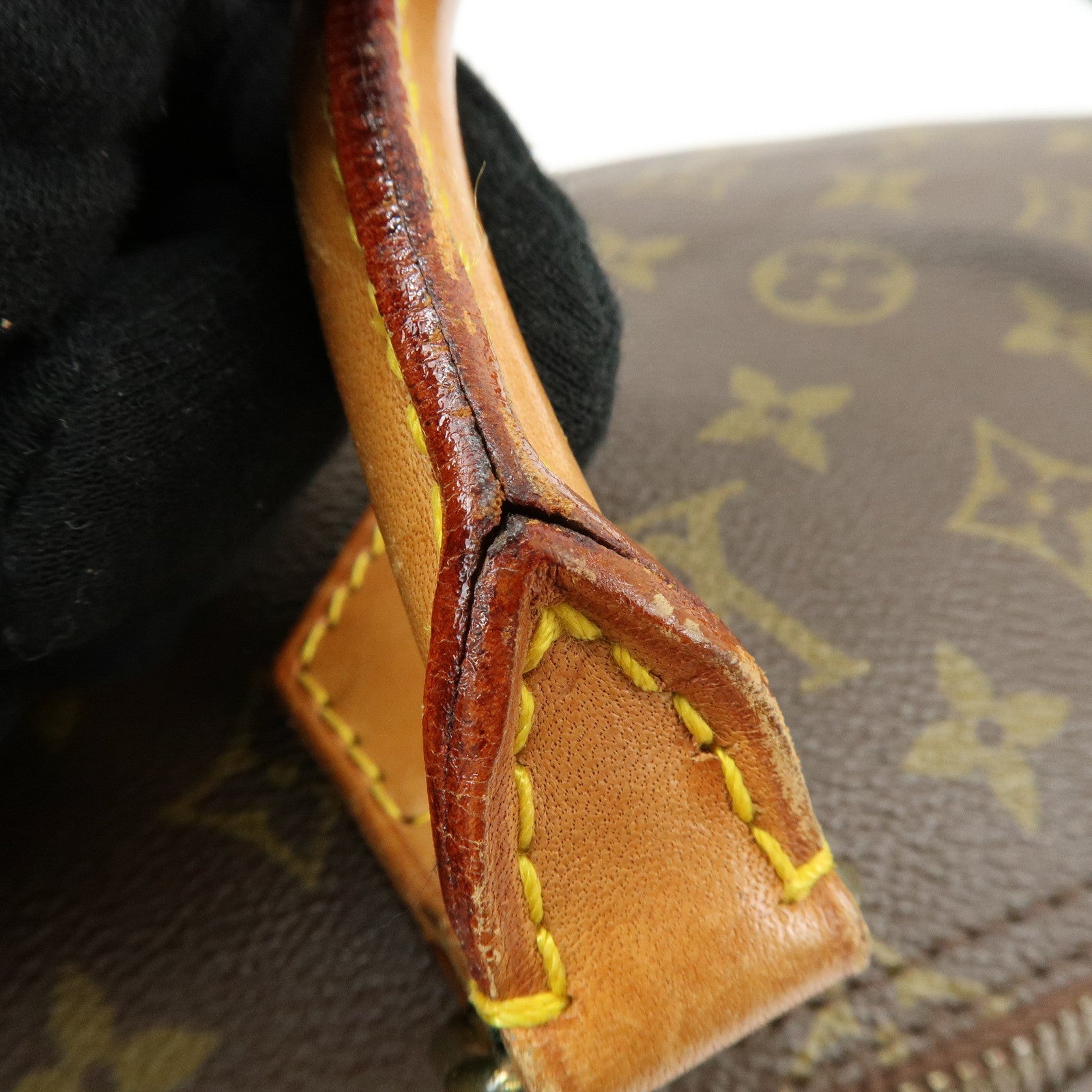 Louis Vuitton Monogram Speedy 35 Canvas Boston Bag Hand Bag M41524