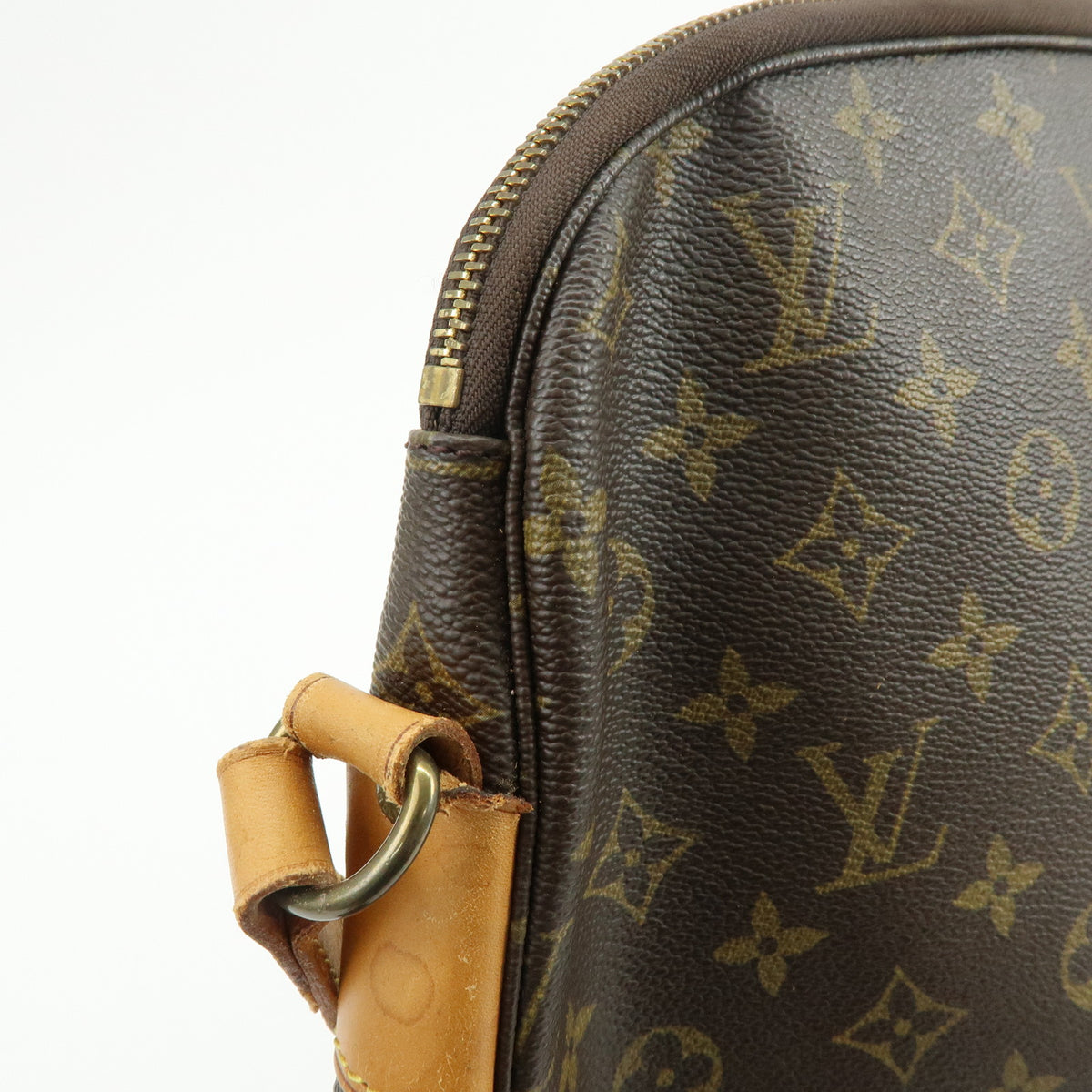 Louis Vuitton Monogram Balade Canvas Leather Shoulder Bag Brown M51112