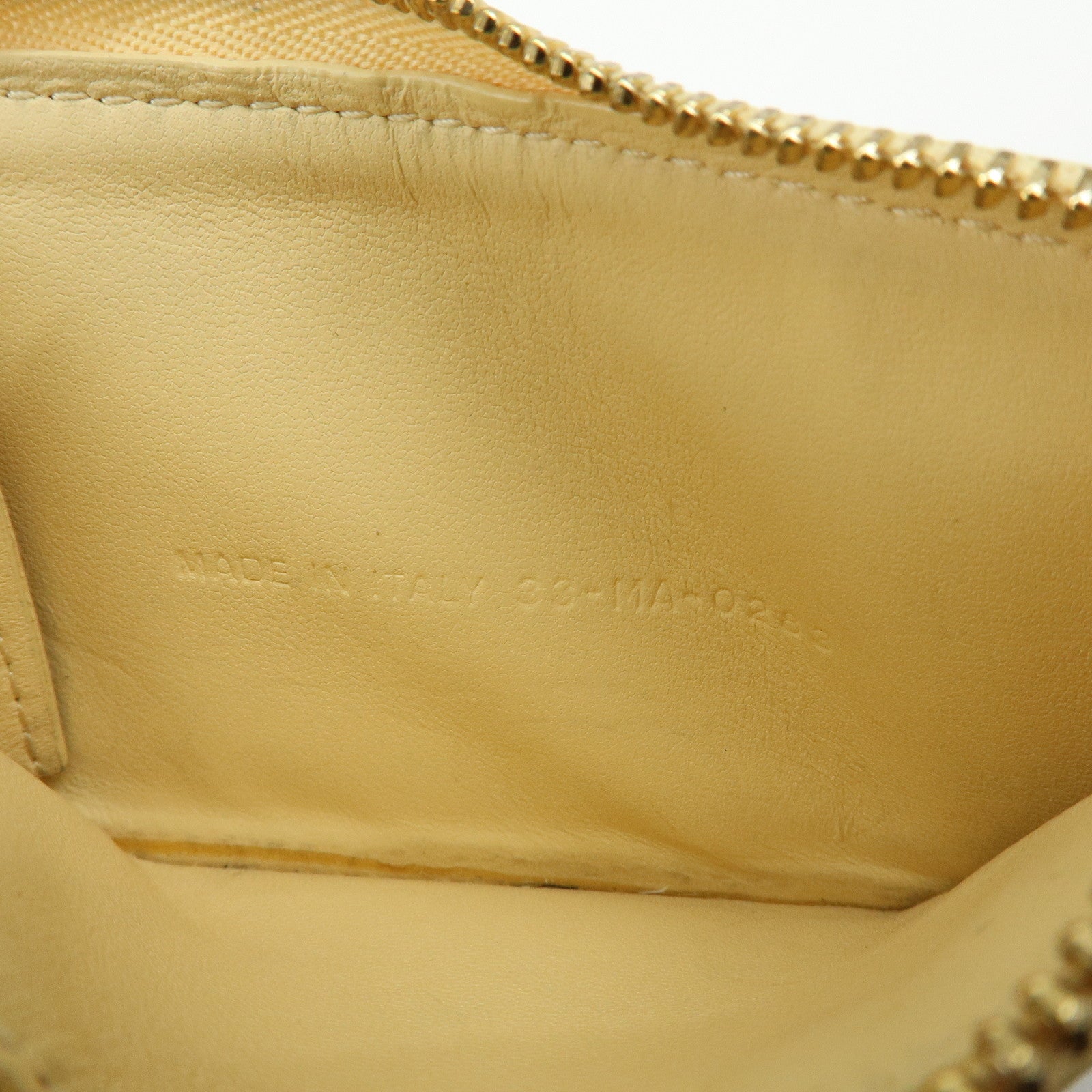 Christian Dior Lady Dior Cannage Cosmos Lambskin Card Case Yellow