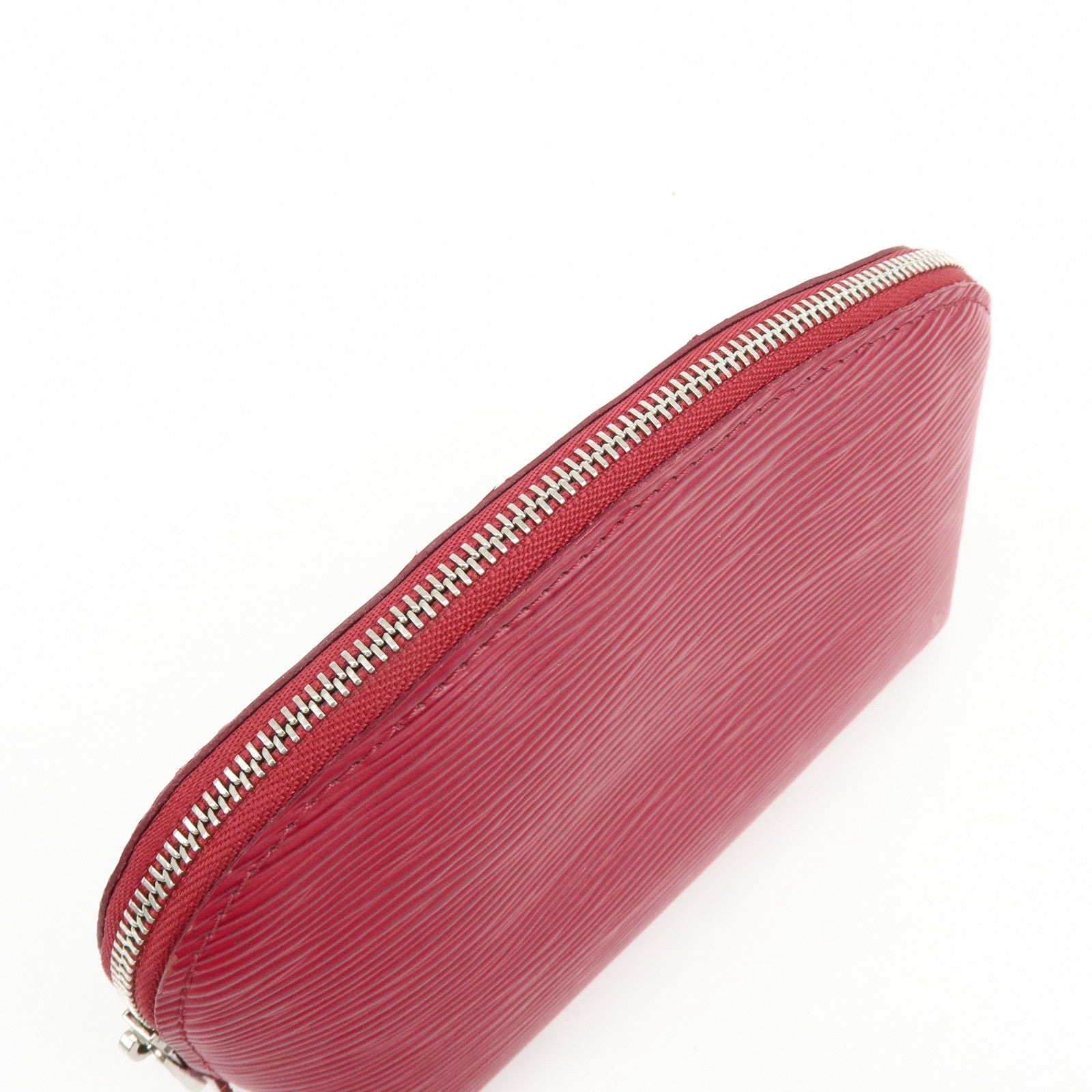 Louis Vuitton Epi Pochette Cosmetic Pouch Fuchsia Pink M40641