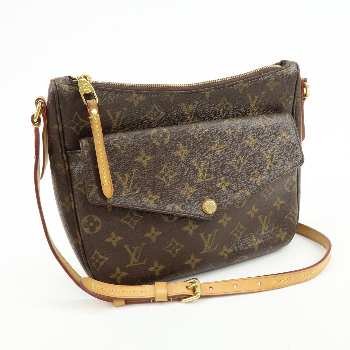 Louis Vuitton Monogram Mabillon Crossbody Bag Shoulder Brown M41679