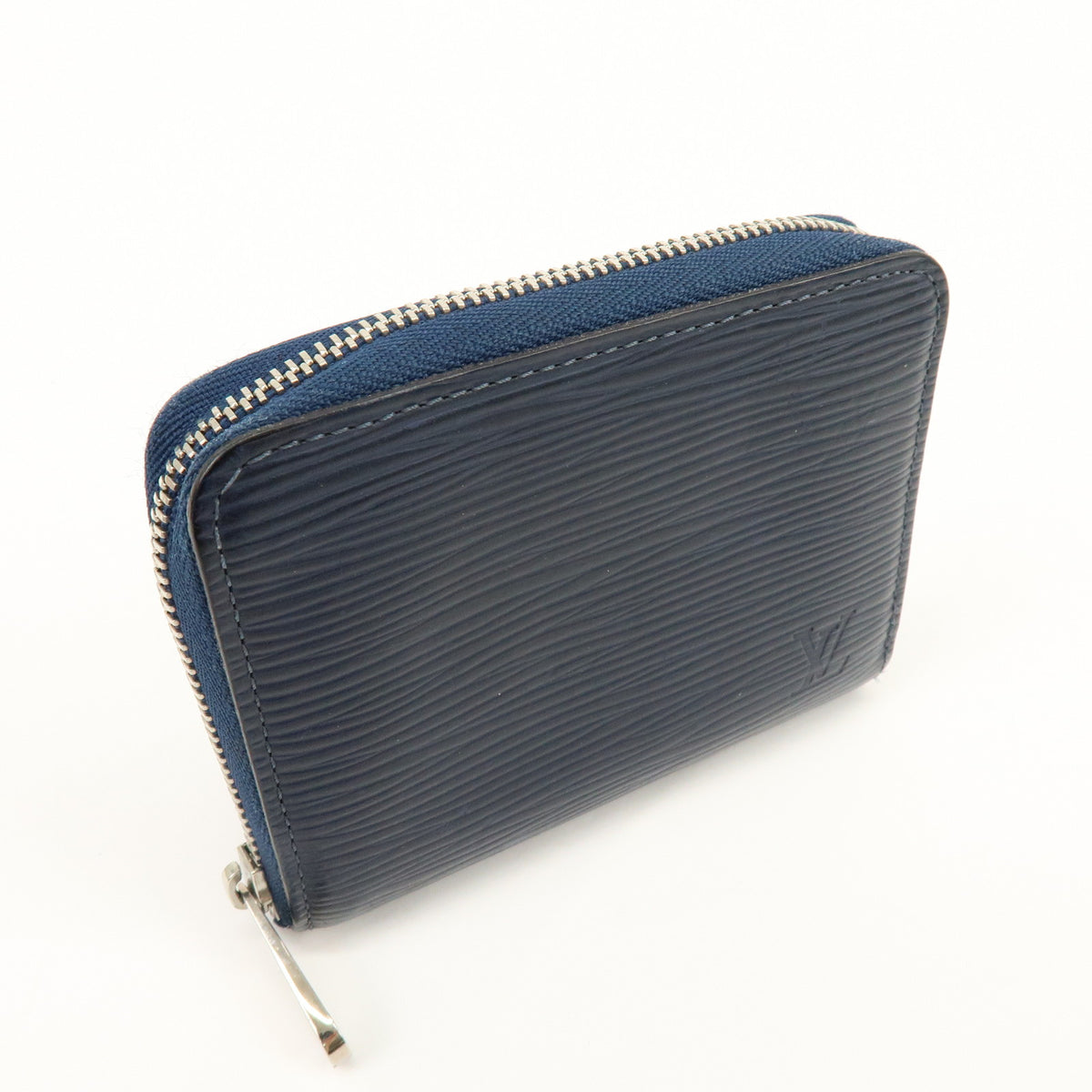 Louis Vuitton Epi Leather Zippy Coin Purse Wallet Indigo Blue M60384