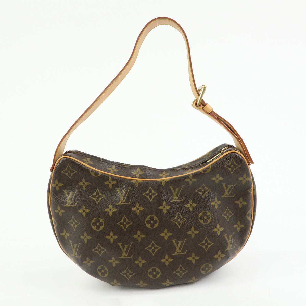 Louis Vuitton Monogram Croissant MM Shoulder Bag Hand Bag Brown M51512