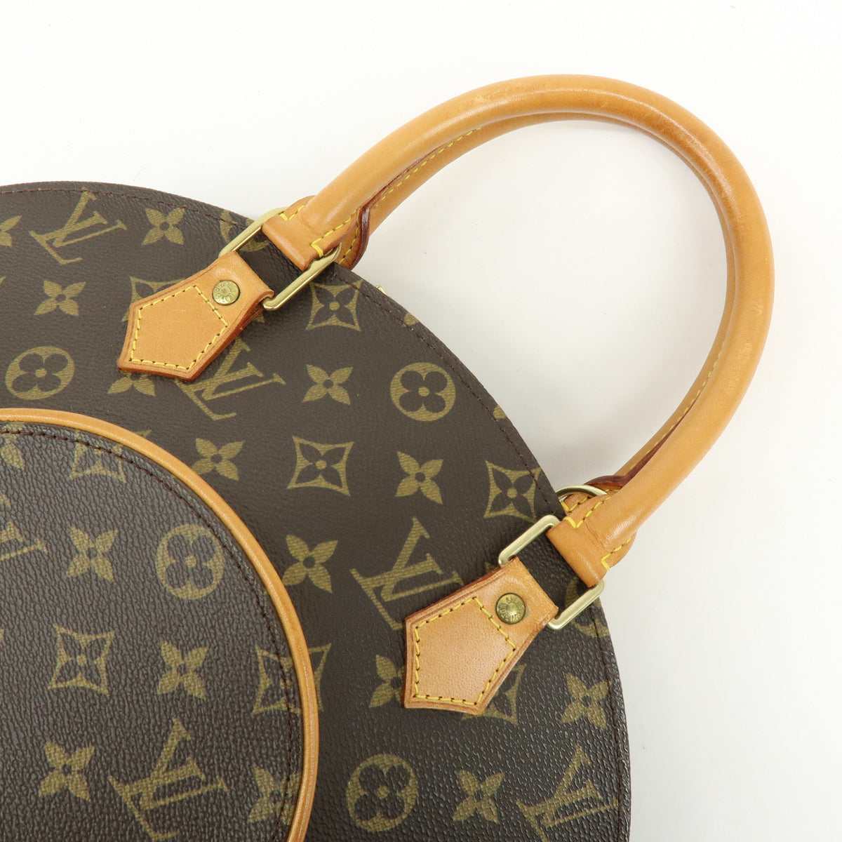 Louis Vuitton Monogram Ellipse MM Hand Bag Brown M51126