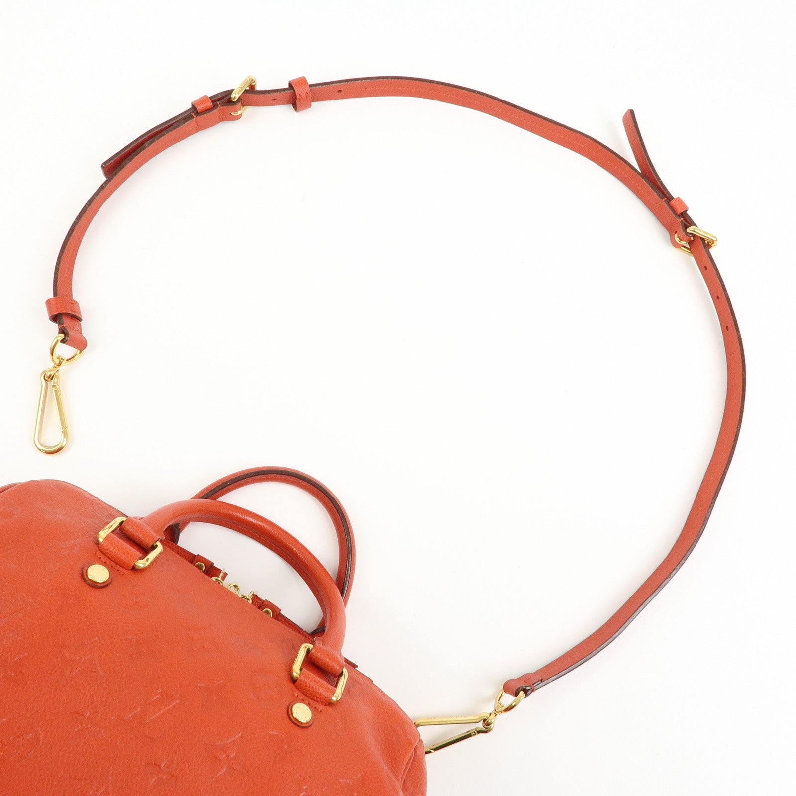 Louis Vuitton Monogram Empreinte Speedy Bandouliere 25 Orient M40758