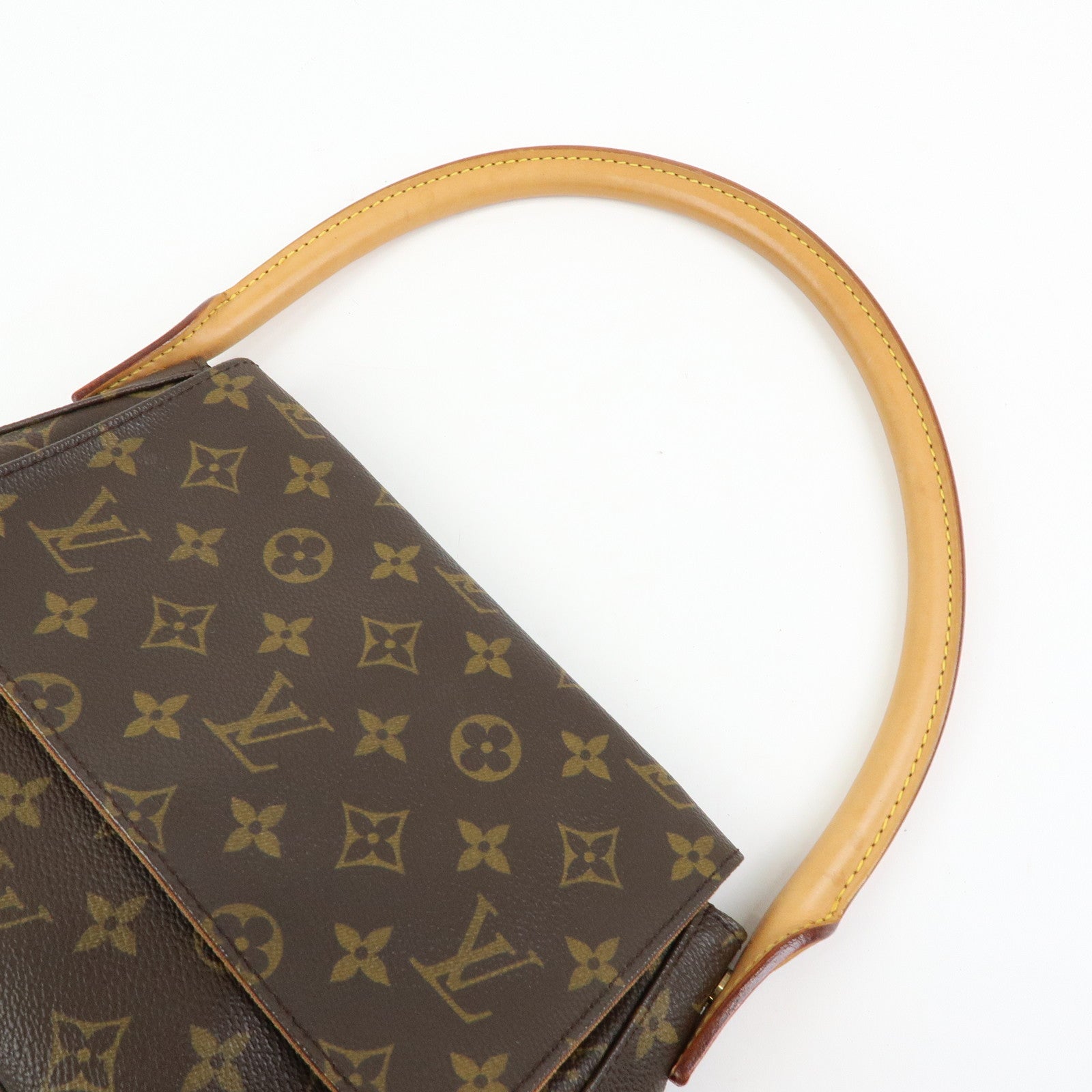 Louis Vuitton Monogram Mini Looping Shoulder Bag Brown M51147