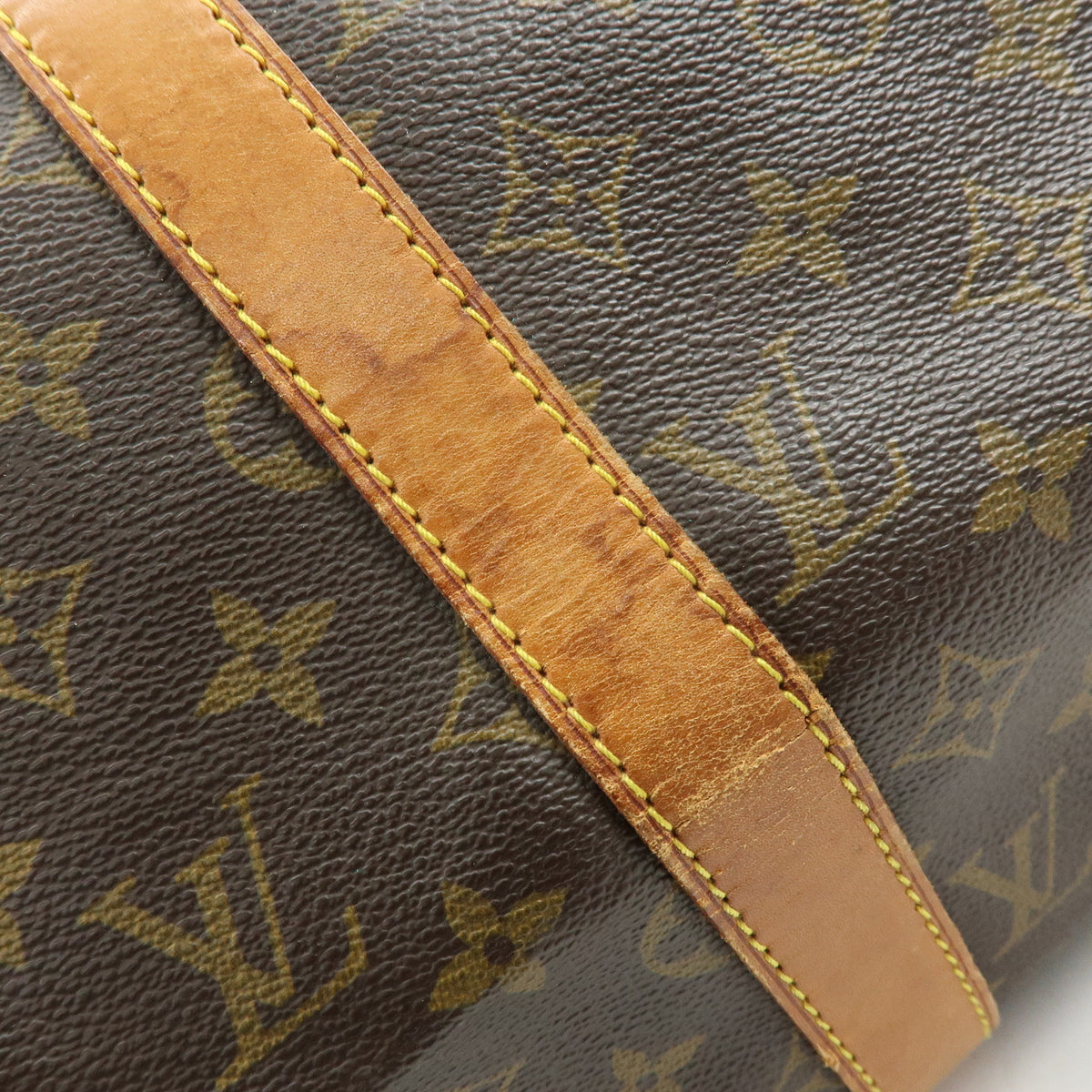 Louis Vuitton Monogram Keep All Bandouliere 50 Boston Bag M41416