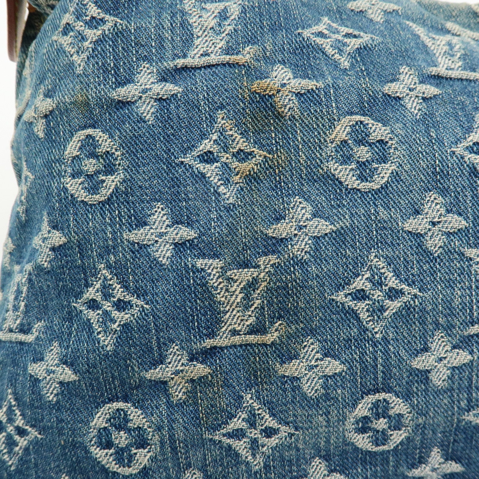 Louis Vuitton Monogram Denim Baggy PM 2Way Bag Shoulder Bag M95049