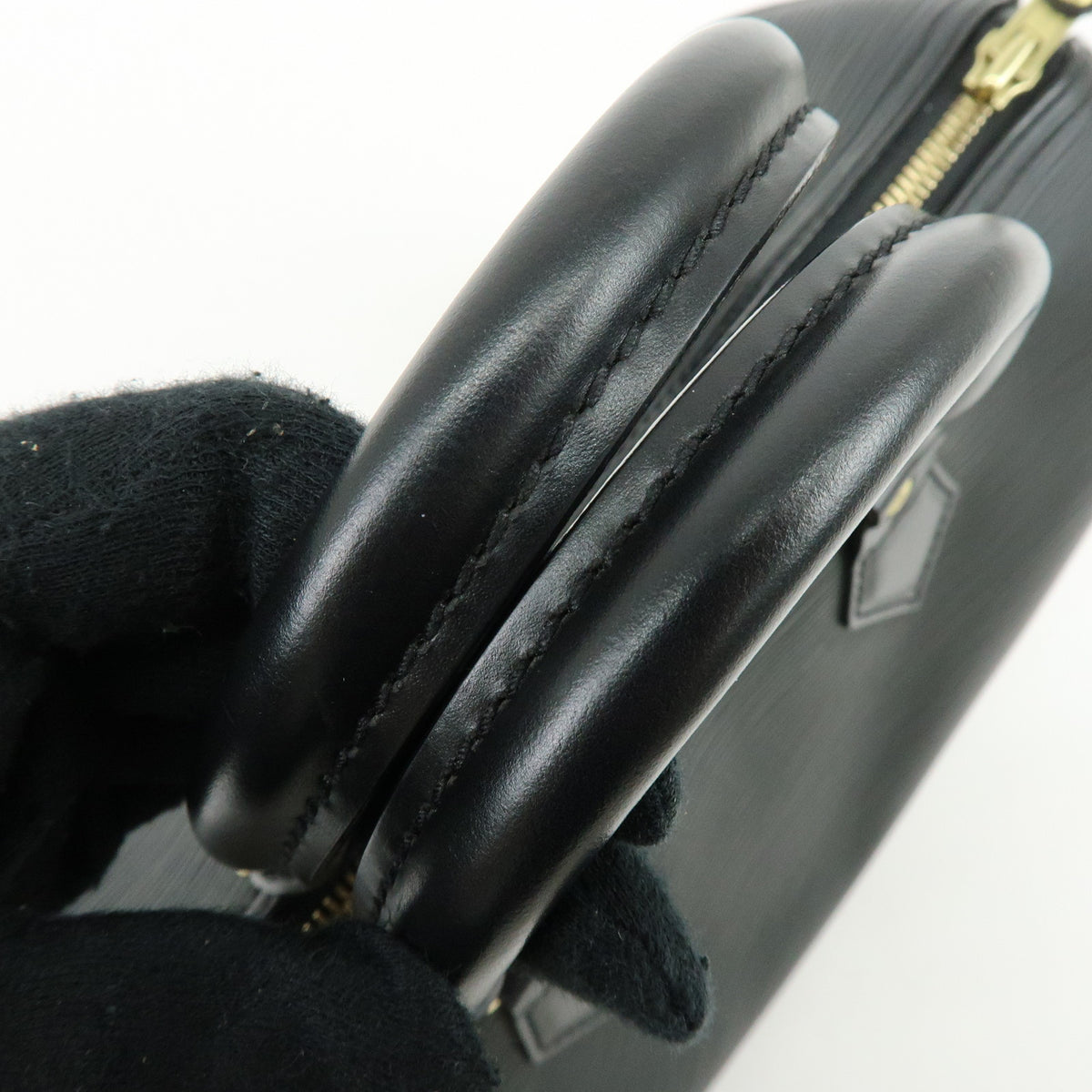 Louis Vuitton Epi Leather Speedy 25 Hand Bag Boston Bag Noir M59032