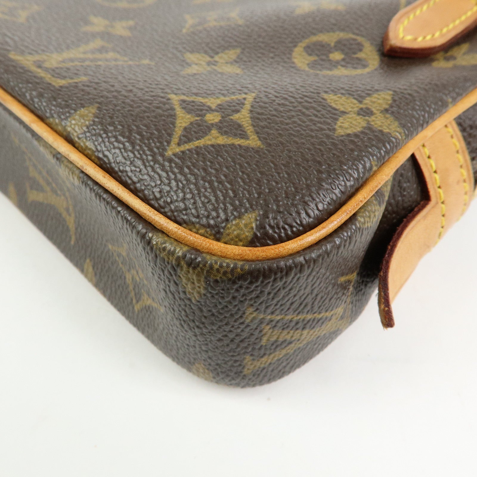 Louis Vuitton Monogram Pochette Marly Bandouliere Bag Brown M51828