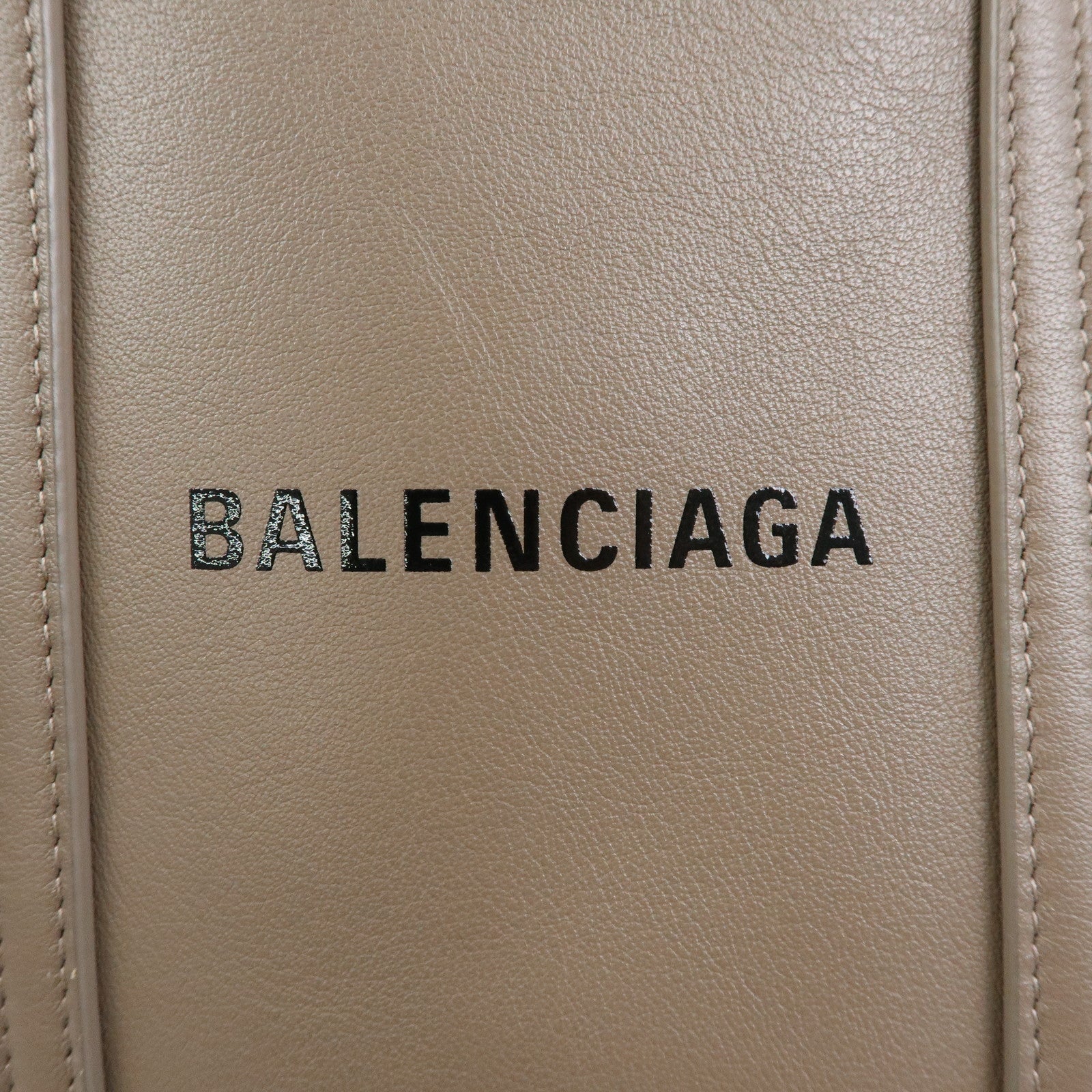 BALENCIAGA Everyday Tote XXS Leather 2Way Tote Bag Light Brown 551815