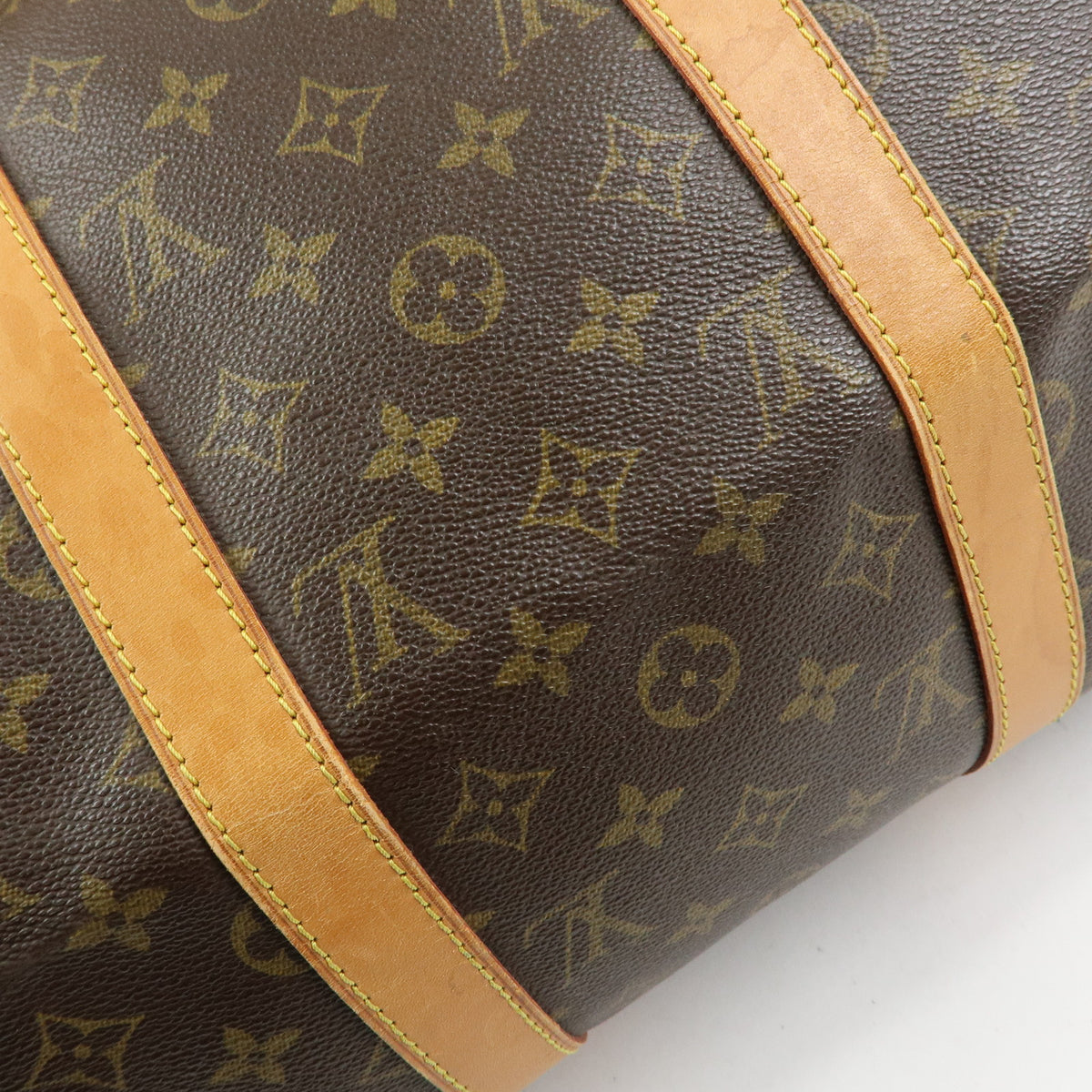 Louis Vuitton Monogram Keep All Bandouliere 50 Boston Bag M41416