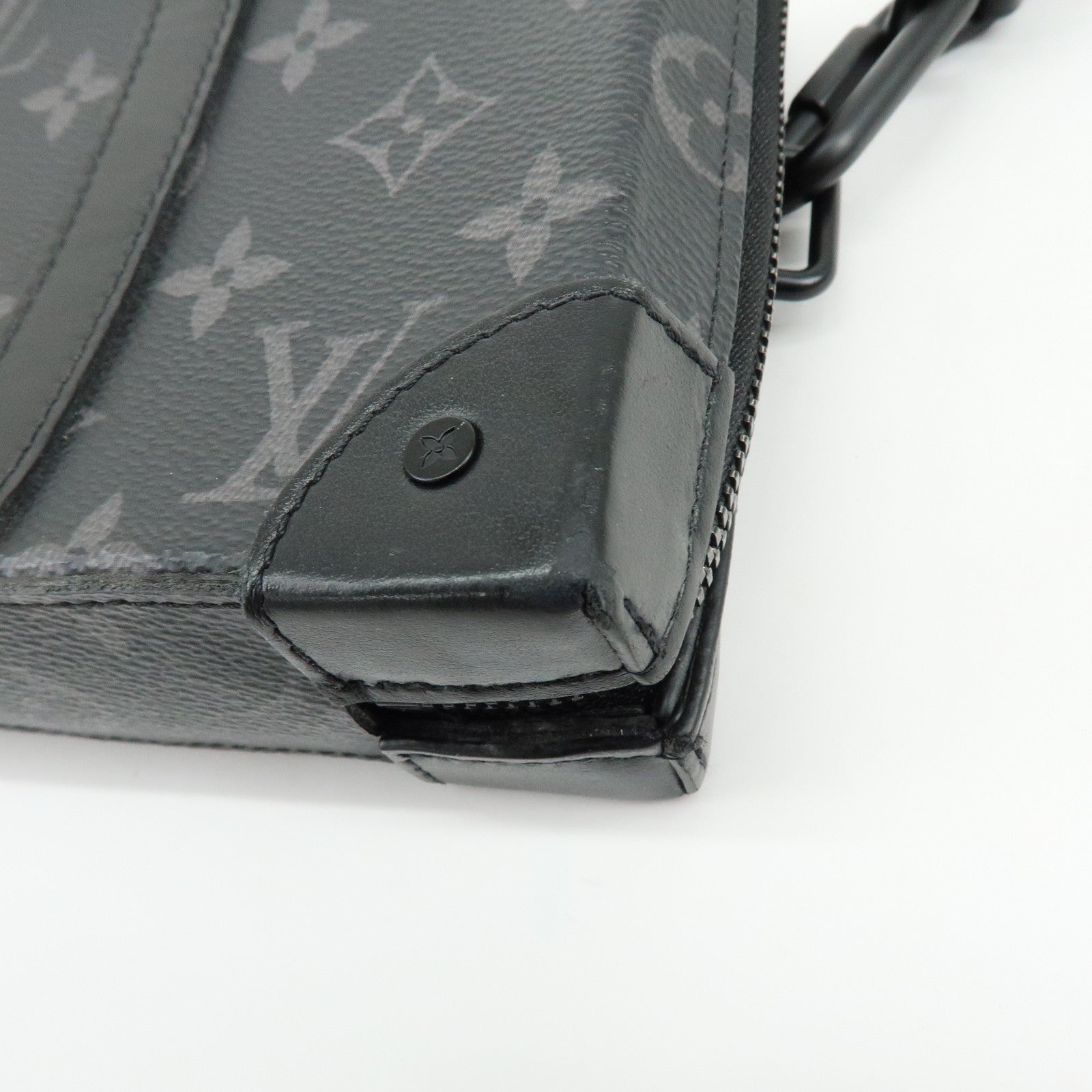 Louis Vuitton Monogram Eclipse Soft Trunk Wallet Shoulder Bag M69838
