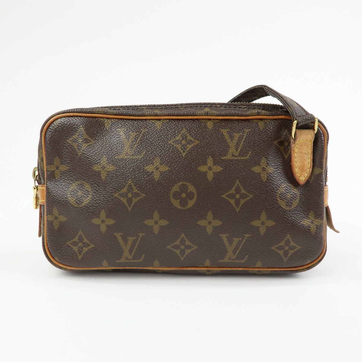 Louis Vuitton Monogram Pochette Marly Bandouliere Bag Brown M51828
