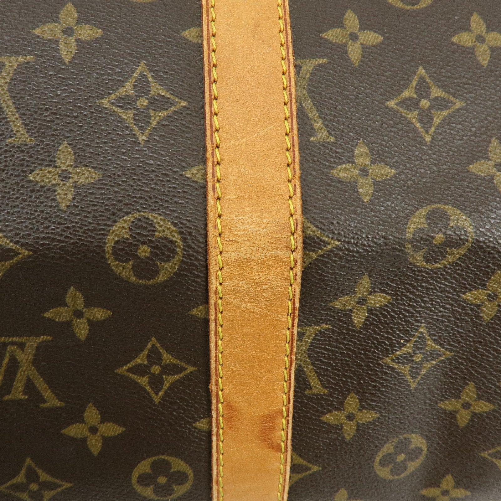Louis Vuitton Monogram Keep All 55 Boston Bag Brown M41424